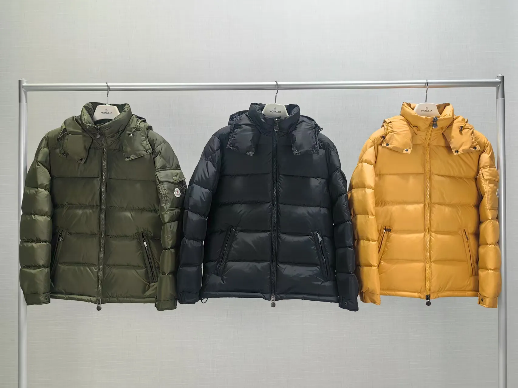 P760 MONCLER men's classic hooded down jacket Maya 2025 early autumn new style