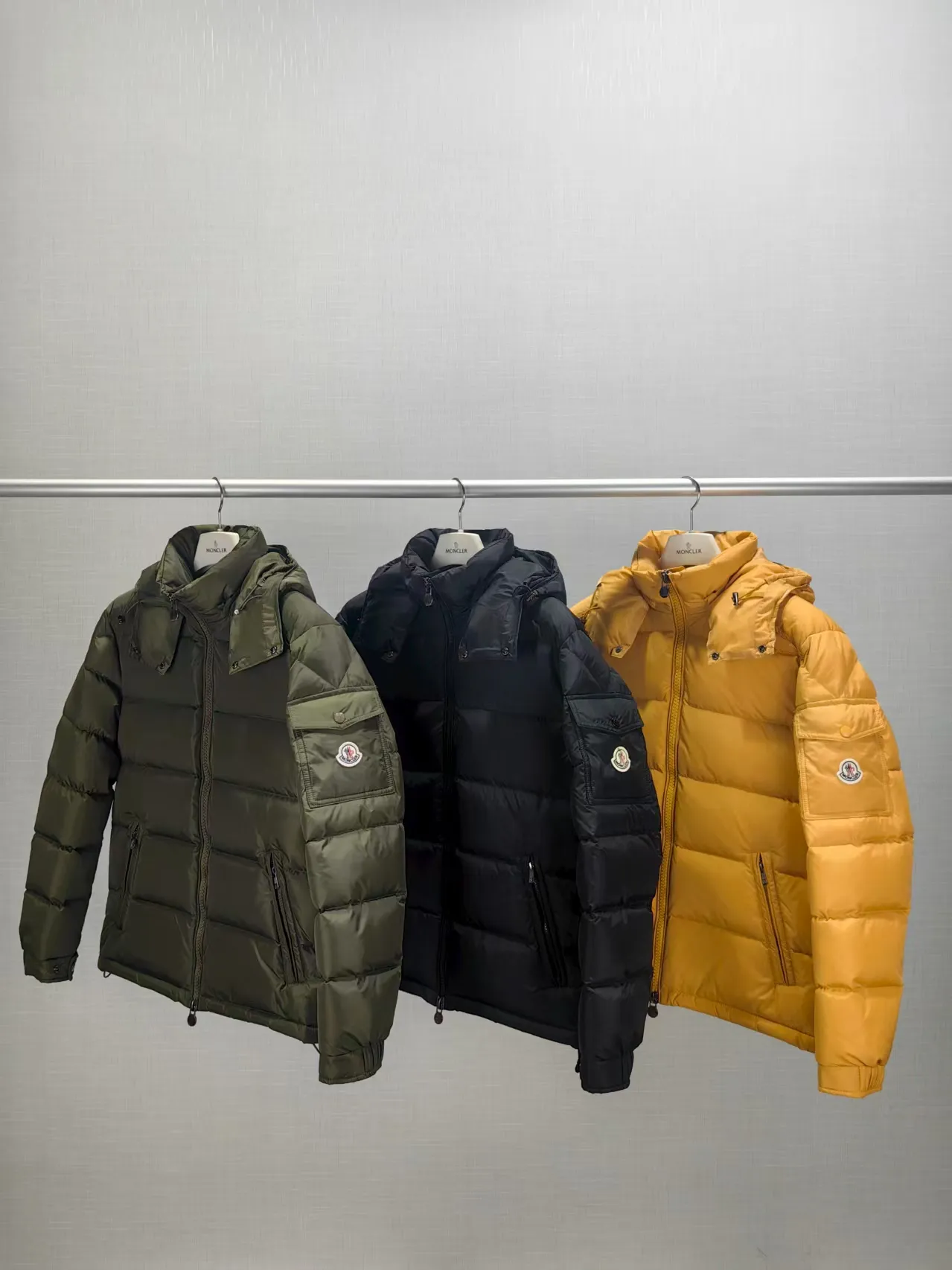 P760 MONCLER men's classic hooded down jacket Maya 2025 early autumn new style