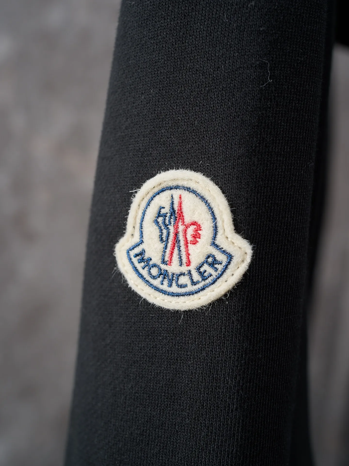 P490 Actual hanging auction] MONCLER/Mask printed logo cotton zipper hooded sweatshirt jacket [Ready stock] S M L XL