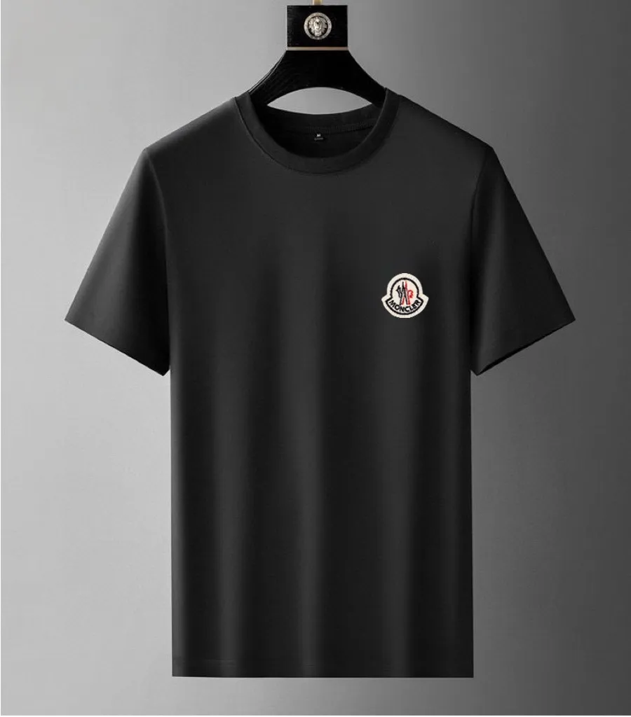 P330 💰【MONCLER】(Fat Man's Gospel) The same style as the 2025 official website. World-renowned luxury brand. Summer men's (double mercerized) high-quality 🐂 suit. It is made of imported original fabrics. It is a trendy style of the season and a versatile hit. Simple and elegant, precise workmanship allows you to be at the top of fashion. Size: M-5XL (can be worn up to 220 pounds)