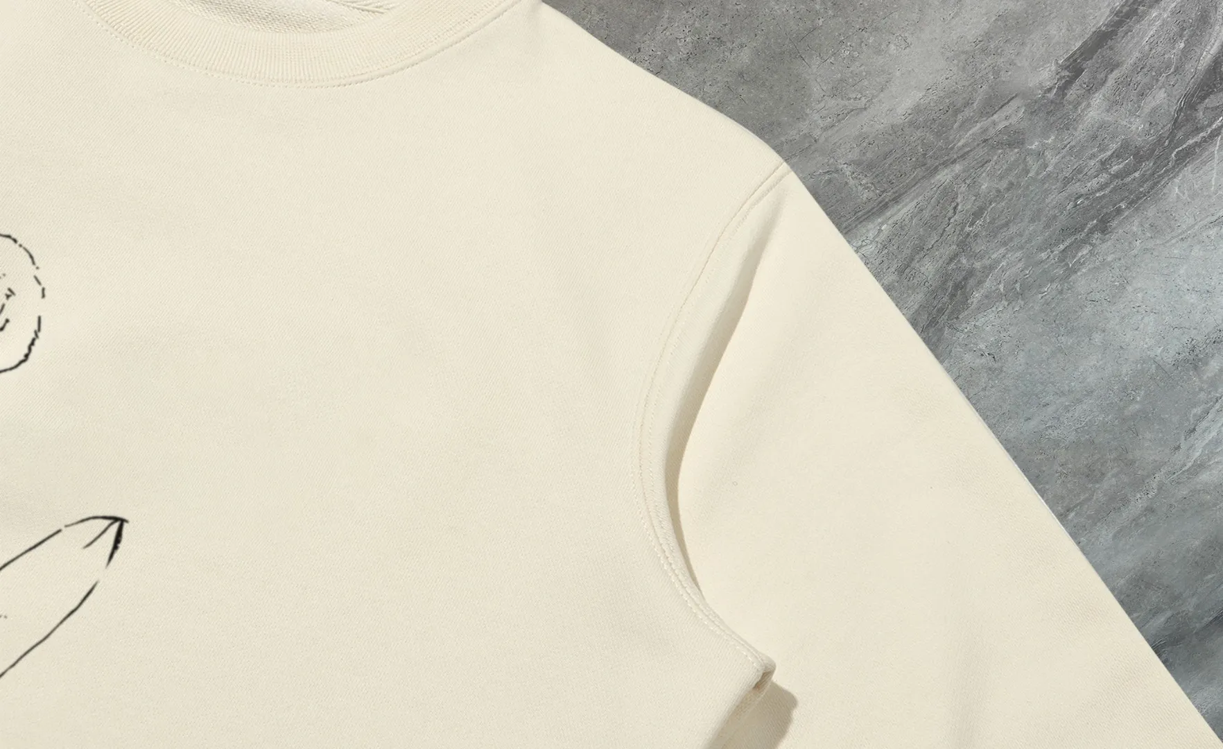 P210 High-version sweatshirt) [Long-term stock] 〖𝐌𝐎𝐍𝐂𝐋𝐄𝐑~Mask〗 Made of 440g heavy-weight fabric. It is different from the market currency. It can be matched with any variety and is properly handsome. 😎The whole dress is made of double waistcoats. The double waistcoats make the whole dress more three-dimensional. Not ordinary factories can do such fine work. 2025 Spring catwalk version of the T stage, on sale at the counter, exquisitely printed round neck terry sweatshirt, high-end double-ply cotton, custom-made stretch ribs, dyed in the same vat, complete with three standards, matched with digital printing patterns and very breathable, same style for men and women, color: black, white, apricot, size: S M L XL 2XL