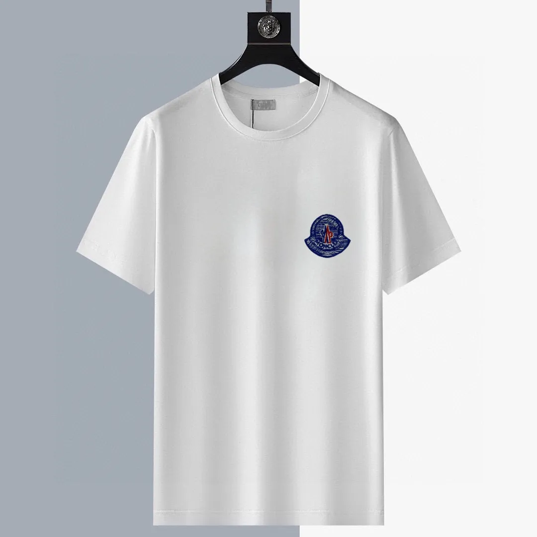 P280 Brand【MONCLER】2025 new men's short-sleeved shorts suit! Synchronous sales on the official website! High-end version on the market! It feels delicate and soft! Make you more comfortable to wear! The draped silhouette is awesome! Size: M-5XL (please state your height and weight when placing an order)