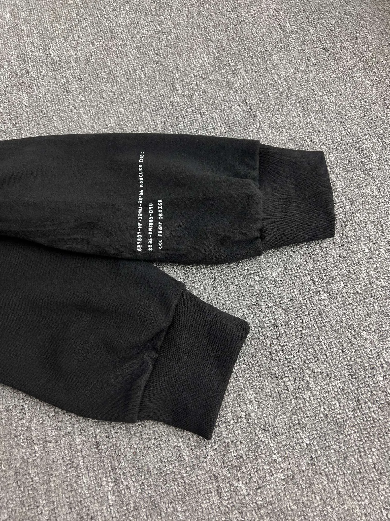 P400 Moncler masked letter armband polo sweatshirt S/M/L/XL