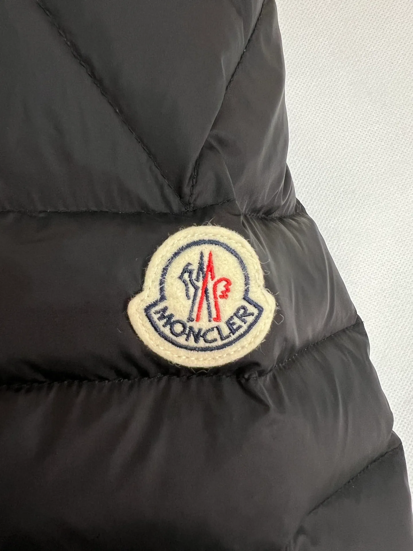 The P780 Arnique hooded down jacket with polyester outer fabric is Moncler's classic men's design.