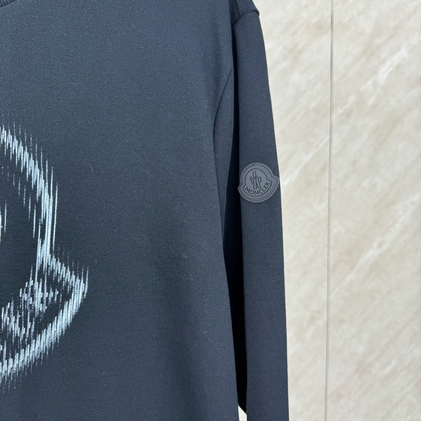 P350 MONCLER masked round neck pullover printed casual long-sleeved sweatshirt SIZE S/M/L/XL