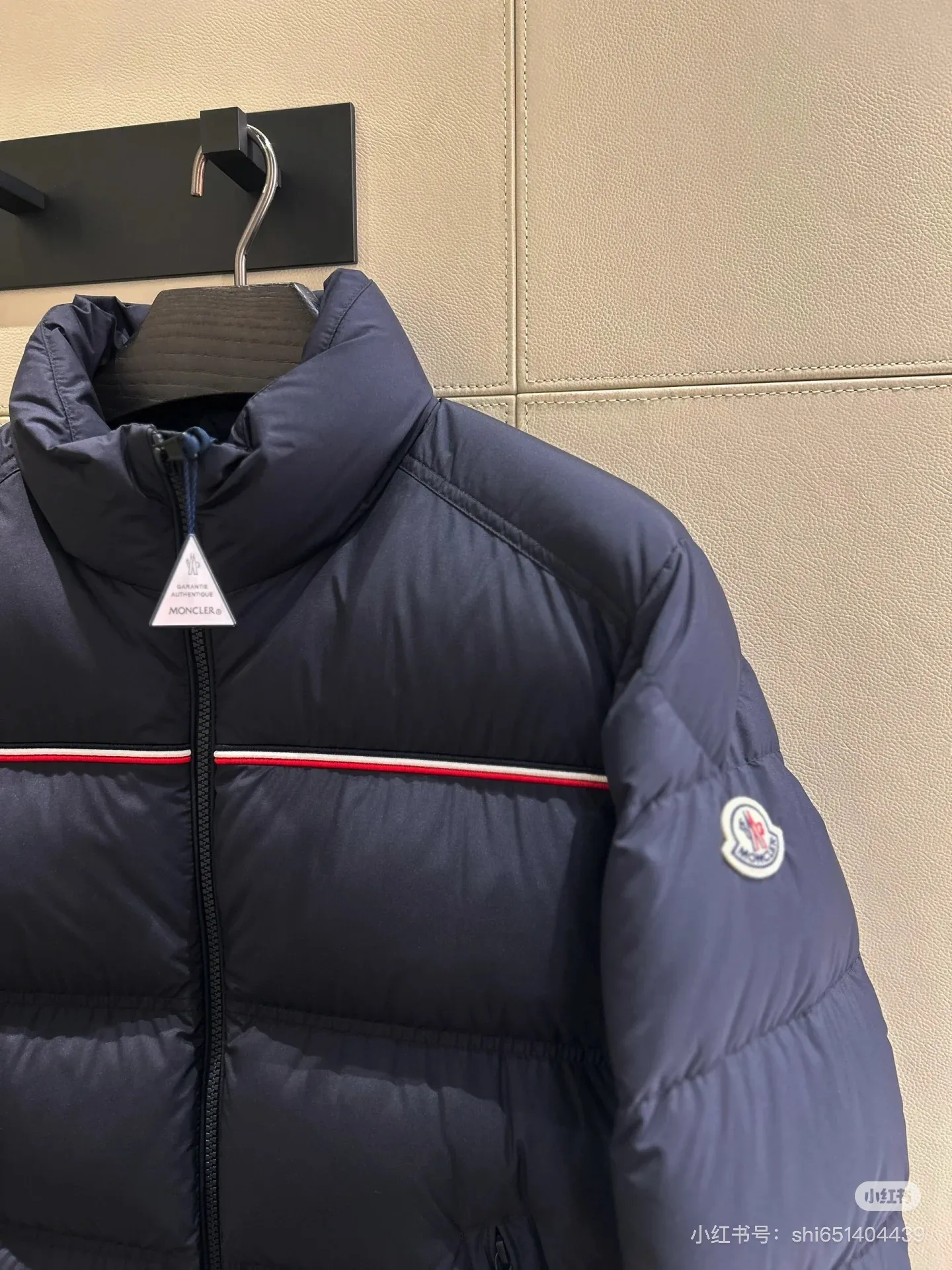 P940 Moncler 25 new style - men's simple colorful striped down jacket 🌈 Color: black white Size: 1 2 3 4 5