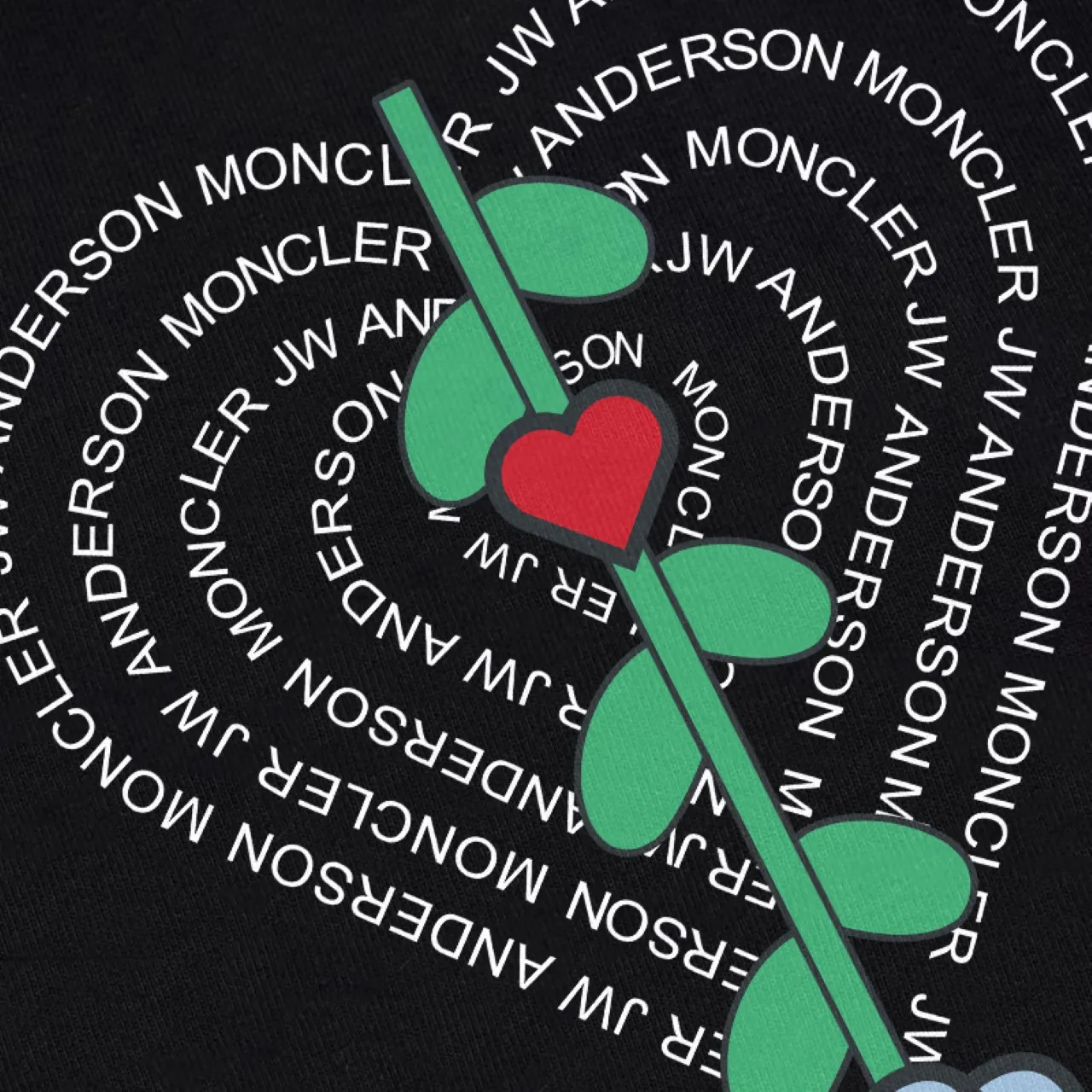 P270 Recommend with confidence, Moncler Mouth Mouth 480g Velvet Printed Hooded Sweatshirt, Australian velvet fabric is soft and comfortable, does not shrink, does not deform, does not pill) Original customized accessories Collar label Wash mark Hang tag Packaging (perfect details) Color White Black Size XS-L - Copy (35) - Copy