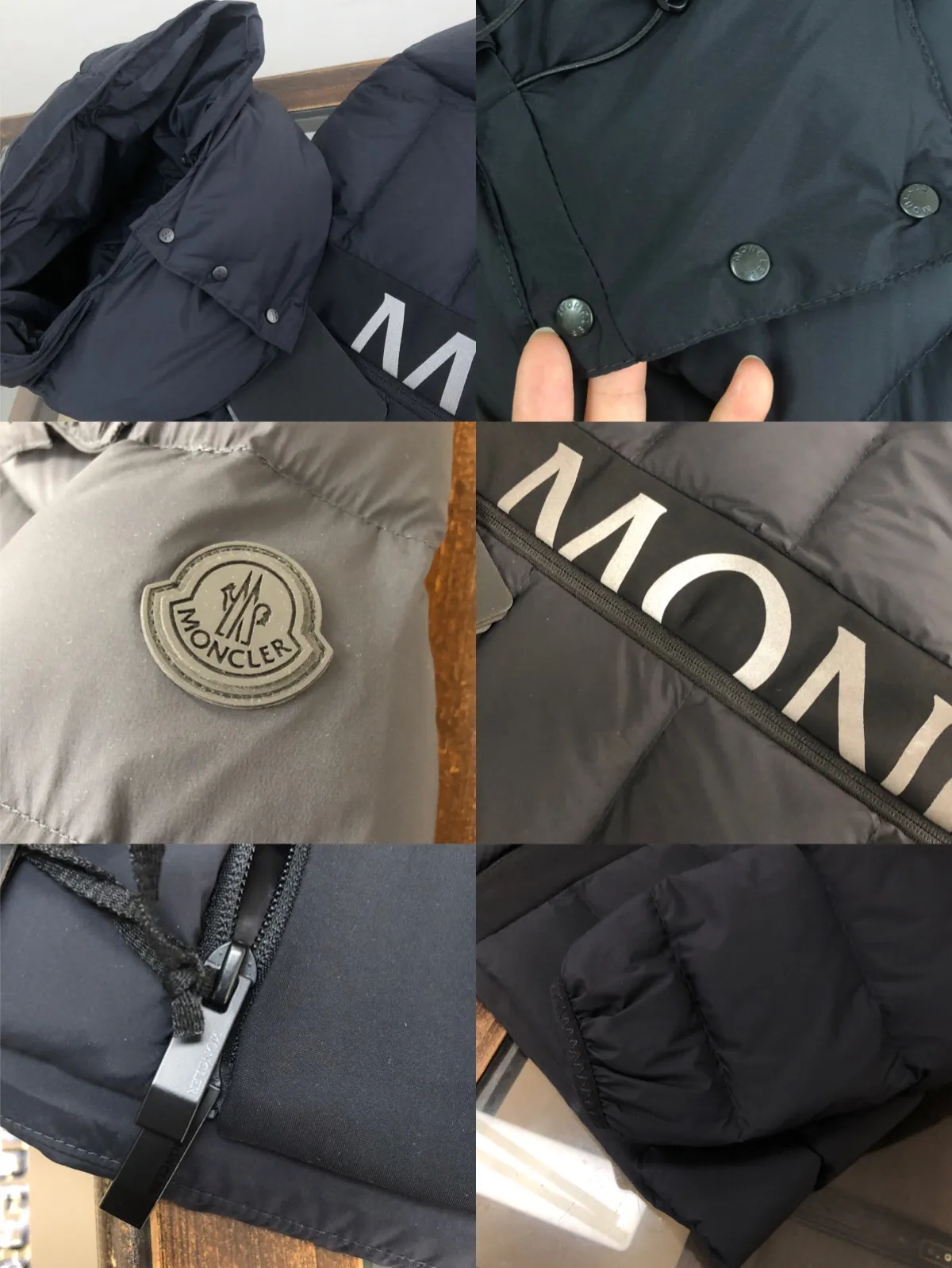P880 𝗠𝗼𝗻𝗰𝗹𝗲𝗿 Mouth-covered New Ume Black Label Black Samurai/Short Down Jacket (Removable Hat) Available simultaneously on the official website🛒 👀The overall look is very high-end, especially light and warm, easy to move light down jacket, short style can show off the charm of a neat figure👍 The hood design helps to improve the cold protection of the neck It uses high-quality down with outstanding thermal insulation effect. ⚠️The down content is as high as 90% white goose down. It achieves good warmth retention and has good fluffiness. It is thinner and does not feel oppressive when worn on the body. The loose version covers the flesh and makes you look slimmer. 👏🏻Refuse to be bloated and lively when going out on the street. Let the down jacket break out of the conventional shape and create a comfortable aesthetic. Simple and fashionable. Very practical. The upper body effect is naturally casual and comfortable~ ❗️Customized special fabrics. Vacuum down filling Exquisite craftsmanship to strictly prevent velvet from being drilled. It comes from vacuum filling technology. Increases the air barrier to maintain the original softness, elasticity and feel of down. Anti-drilling design ✔️Three layers of anti-drilling fabrics and four layers of locking velvet technology. High-density sewing to prevent velvet from running away. The velvet is exquisite and in place. It has excellent warmth and cold resistance. You don’t want to take it off~ Color: Black Navy Code Number: 1-2-3-4-5 (M~3XL)
