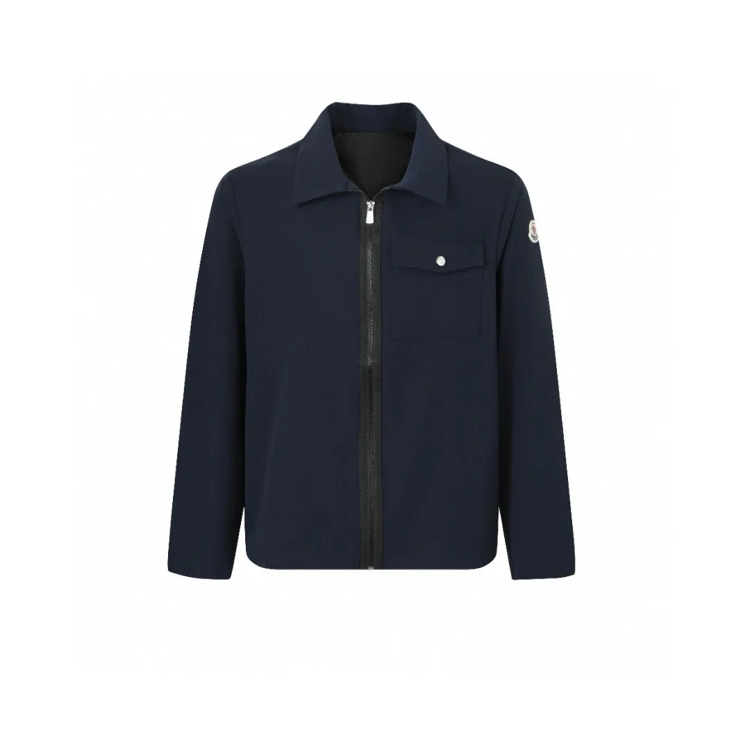P440 MONCLER/Muzzled Puff Wrinkle Shirt Jacket [Ready Stock] 1 2 3 4