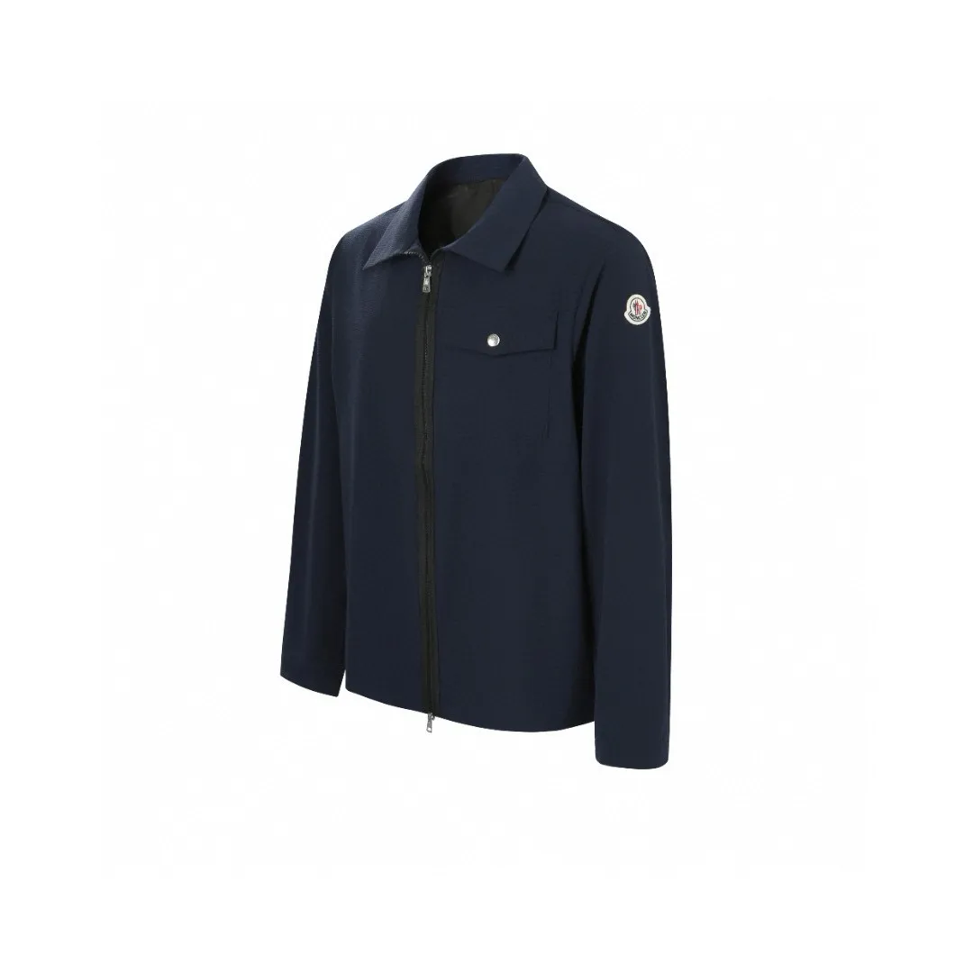 P440 MONCLER/Muzzled Puff Wrinkle Shirt Jacket [Ready Stock] 1 2 3 4