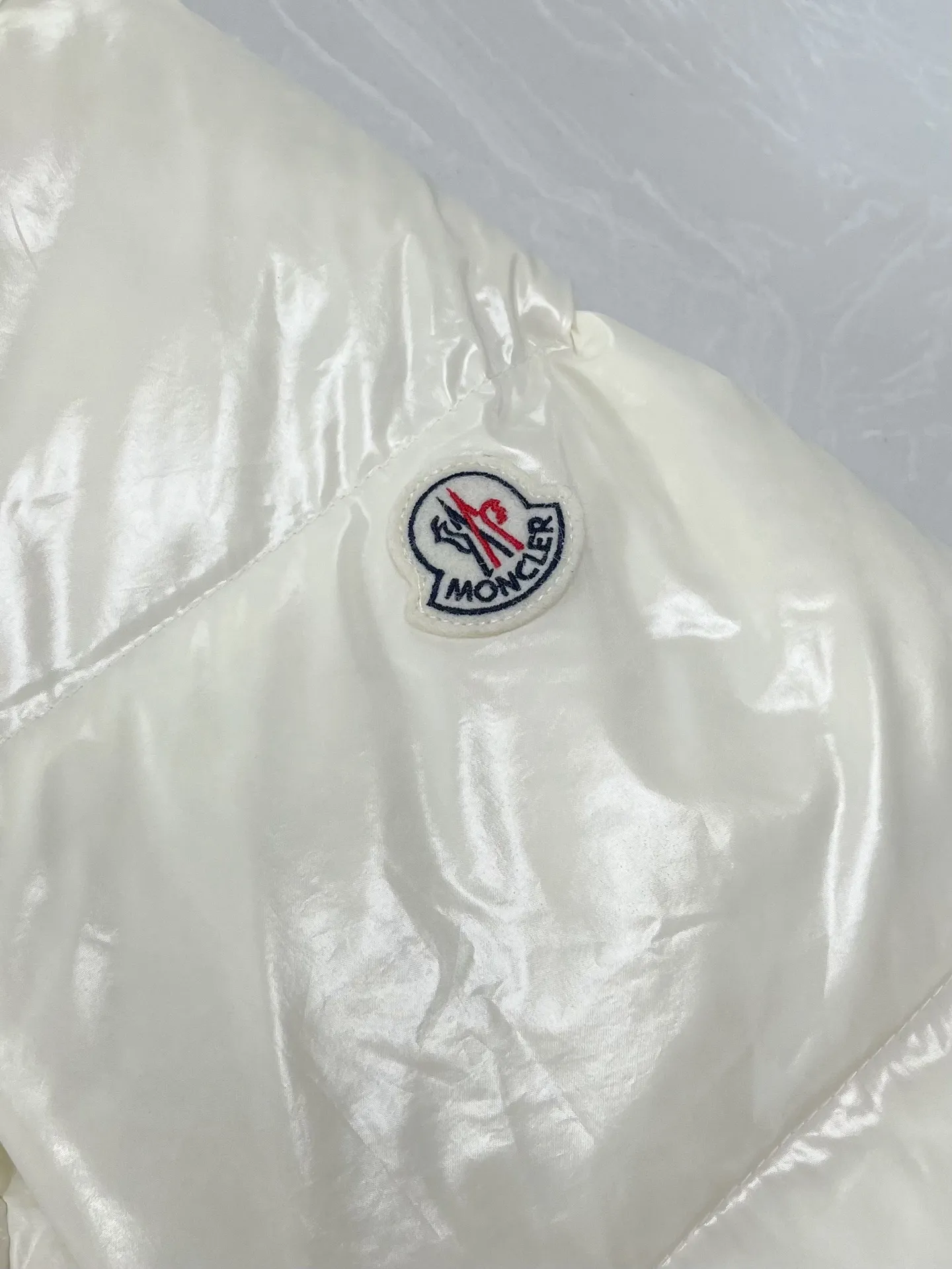 P930 (high version) Moncler-Mask-25ss woven trim hooded women's slimming waist down jacket Size:0 1 2 3