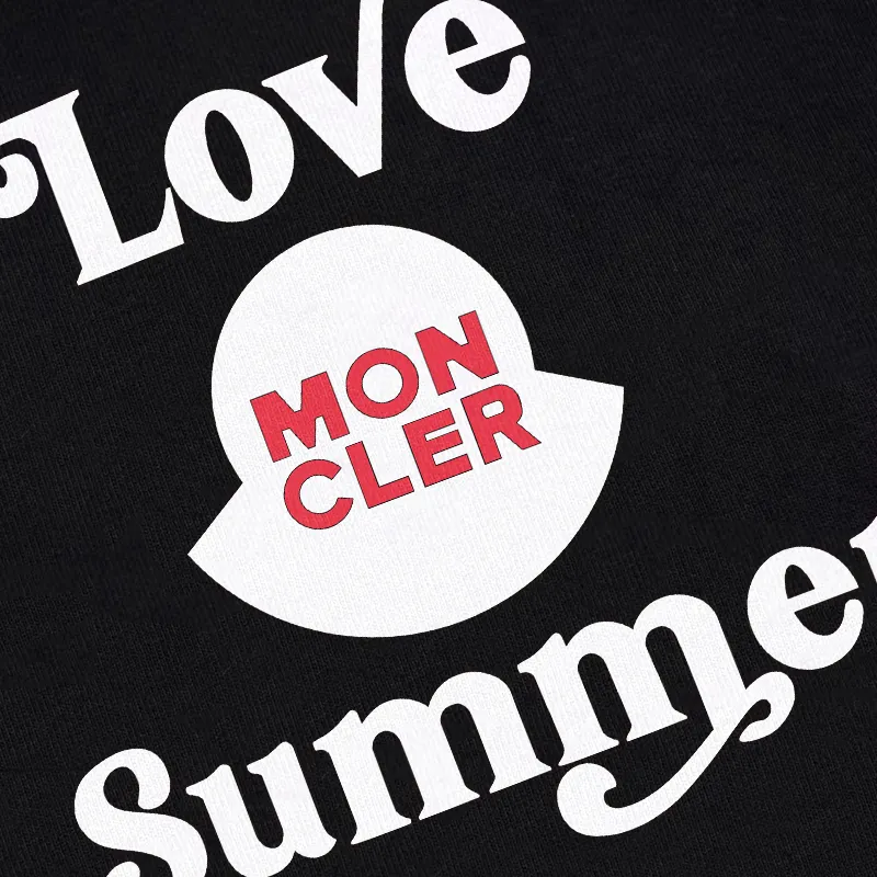 P240 Recommend the most popular Moncler masked 380g printed terry crew neck sweatshirt. Breathable pure cotton fabric. The texture is very soft and comfortable. No shrinkage, no deformation, no pilling). Original customized accessories. Collar label. Wash mark. Hang tag. Packaging (perfect details). Color: White. Black. Size: XS S M L.