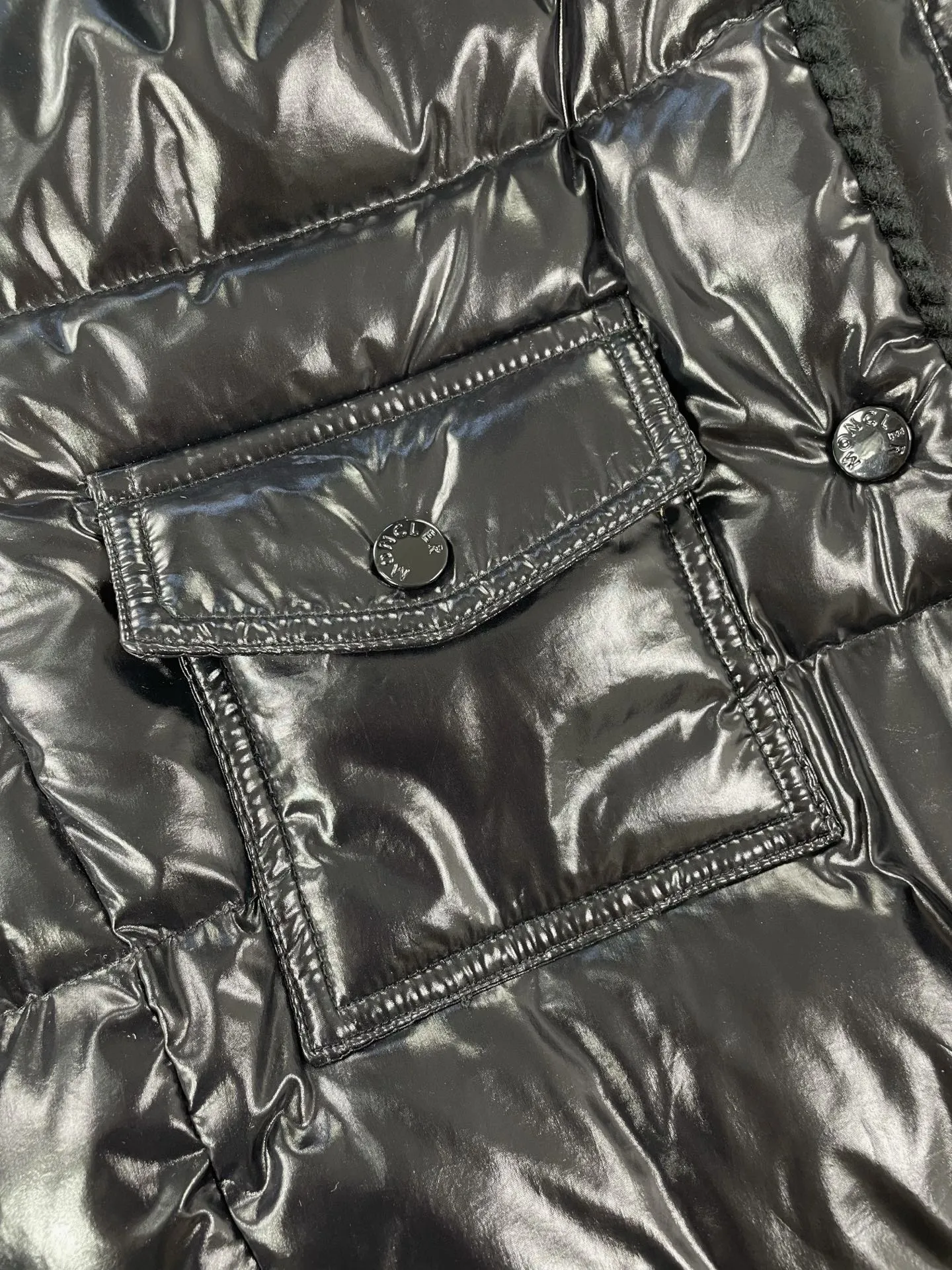 P930 (high version) Moncler-Mask-25ss woven trim hooded women's slimming waist down jacket Size:0 1 2 3