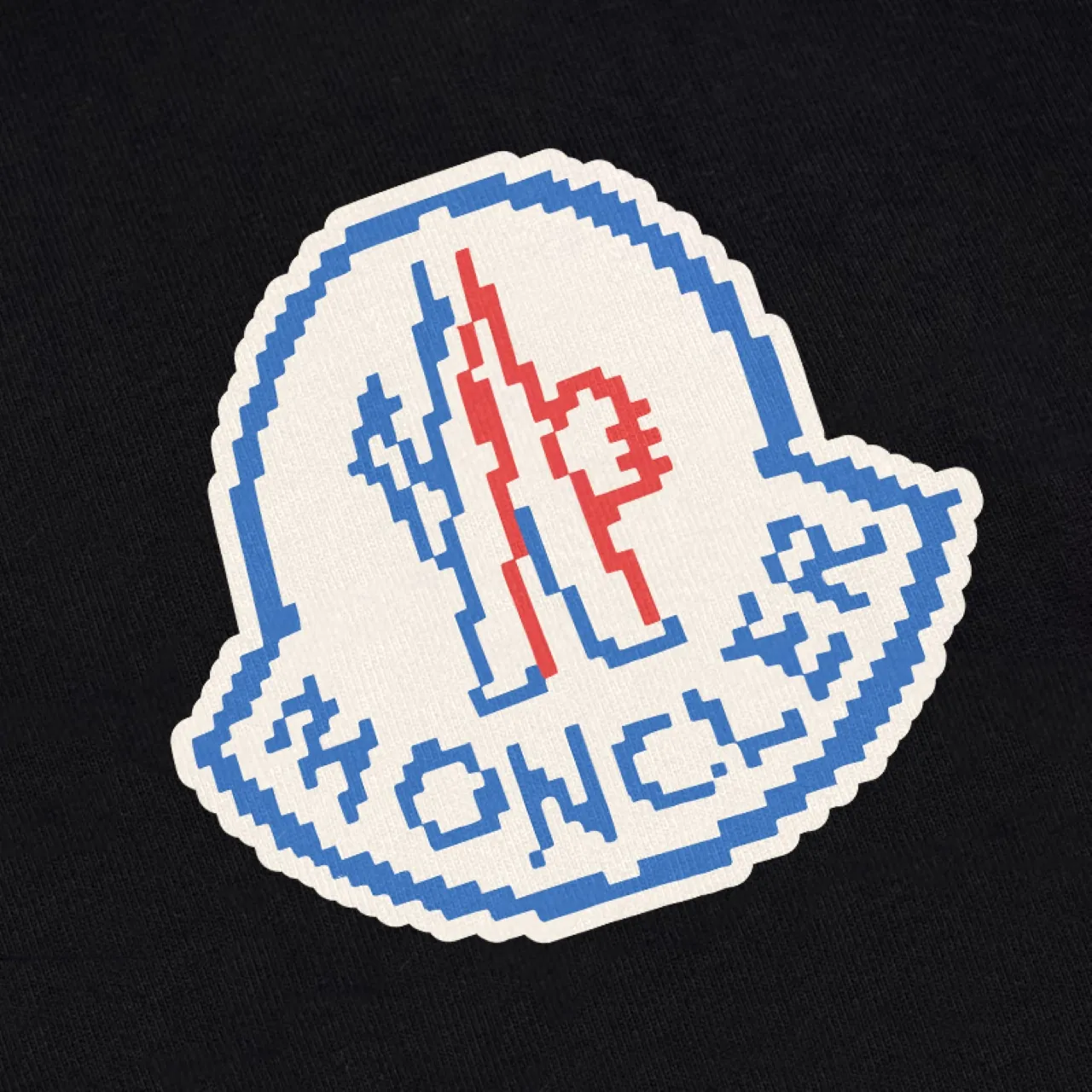 P270 Recommended model that will not be sold off the shelves, Moncler Mouth Mouth 480g velvet printed hooded sweatshirt, Australian velvet fabric is soft and comfortable, does not shrink, does not deform, does not pill) Original customized accessories Collar label Wash mark Hang tag Packaging (perfect details) Color White Black Size XS-L - Copy (72) - Copy - Copy