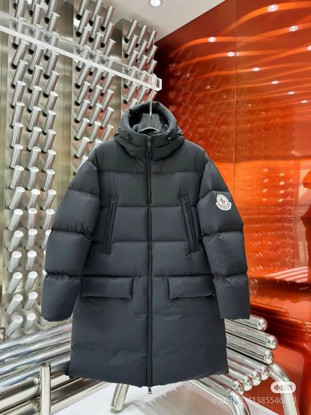 P880 Moncler. Bosona large label long black size 1234