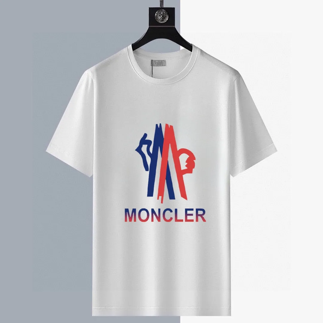 P280 Brand【MONCLER】2025 new men's short-sleeved shorts suit! Synchronous sales on the official website! High-end version on the market! It feels delicate and soft! Make you more comfortable to wear! The draped silhouette is awesome! Size: M-5XL (please state your height and weight when placing an order)