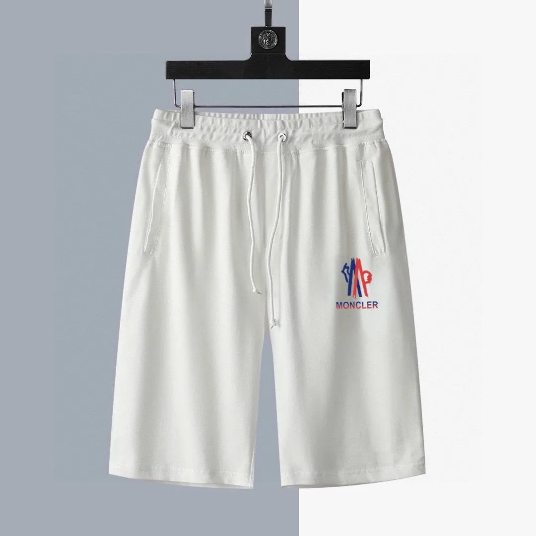 P280 Brand【MONCLER】2025 new men's short-sleeved shorts suit! Synchronous sales on the official website! High-end version on the market! It feels delicate and soft! Make you more comfortable to wear! The draped silhouette is awesome! Size: M-5XL (please state your height and weight when placing an order)