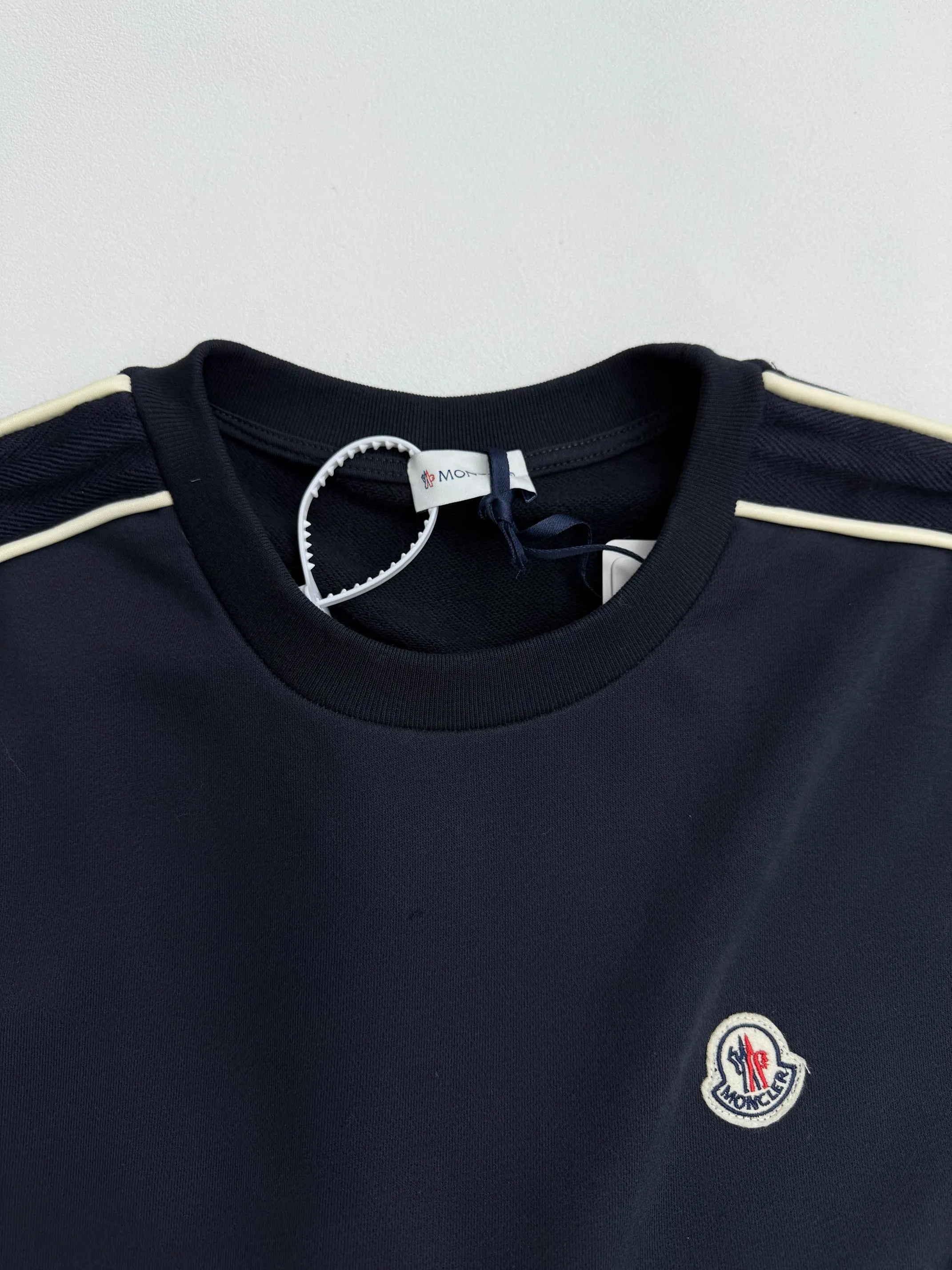 P380 Moncler embroidered logo webbing round neck sweatshirt S/M/L/XL