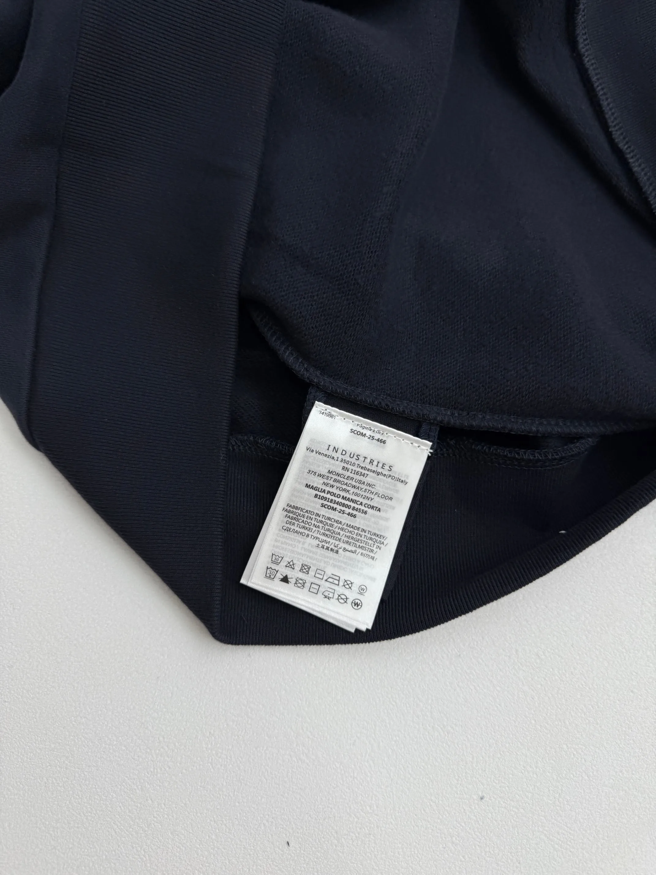 P380 Moncler embroidered logo webbing round neck sweatshirt S/M/L/XL