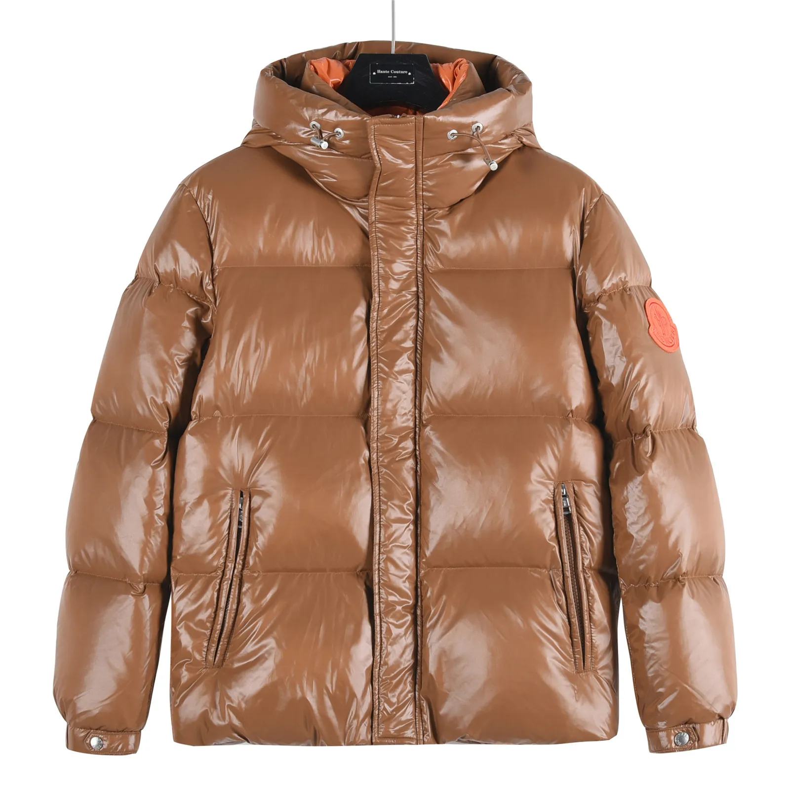 P1500 𝑴𝒐𝒏𝒄𝒍𝒆𝒓｜Moncler/Moncler 25𝒔𝒔 Parana autumn and winter new large-label hooded jacket, light luxury fashion star classic upgraded down jacket for men and women #T58# 𝑺𝒊𝒛𝒆：𝟭# 𝟮# 𝟯# 𝟰# 𝟱# Product color: black, brown