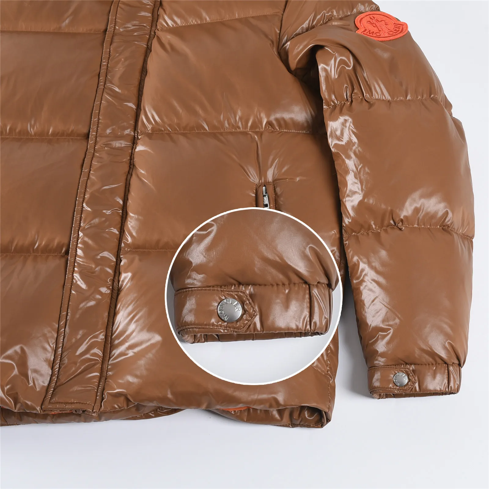 P1500 𝑴𝒐𝒏𝒄𝒍𝒆𝒓｜Moncler/Moncler 25𝒔𝒔 Parana autumn and winter new large-label hooded jacket, light luxury fashion star classic upgraded down jacket for men and women #T58# 𝑺𝒊𝒛𝒆：𝟭# 𝟮# 𝟯# 𝟰# 𝟱# Product color: black, brown