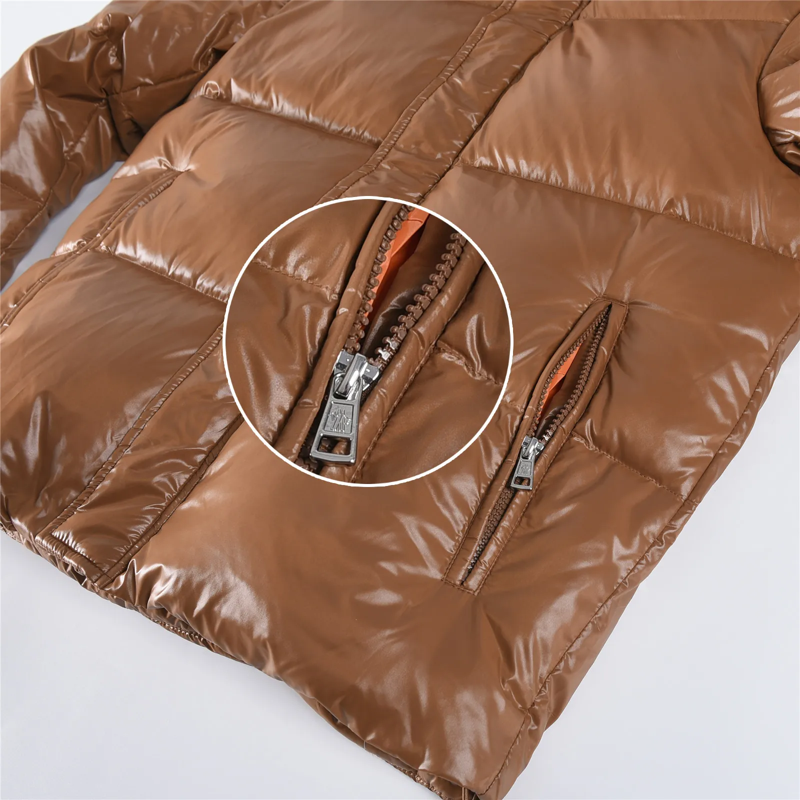 P1500 𝑴𝒐𝒏𝒄𝒍𝒆𝒓｜Moncler/Moncler 25𝒔𝒔 Parana autumn and winter new large-label hooded jacket, light luxury fashion star classic upgraded down jacket for men and women #T58# 𝑺𝒊𝒛𝒆：𝟭# 𝟮# 𝟯# 𝟰# 𝟱# Product color: black, brown