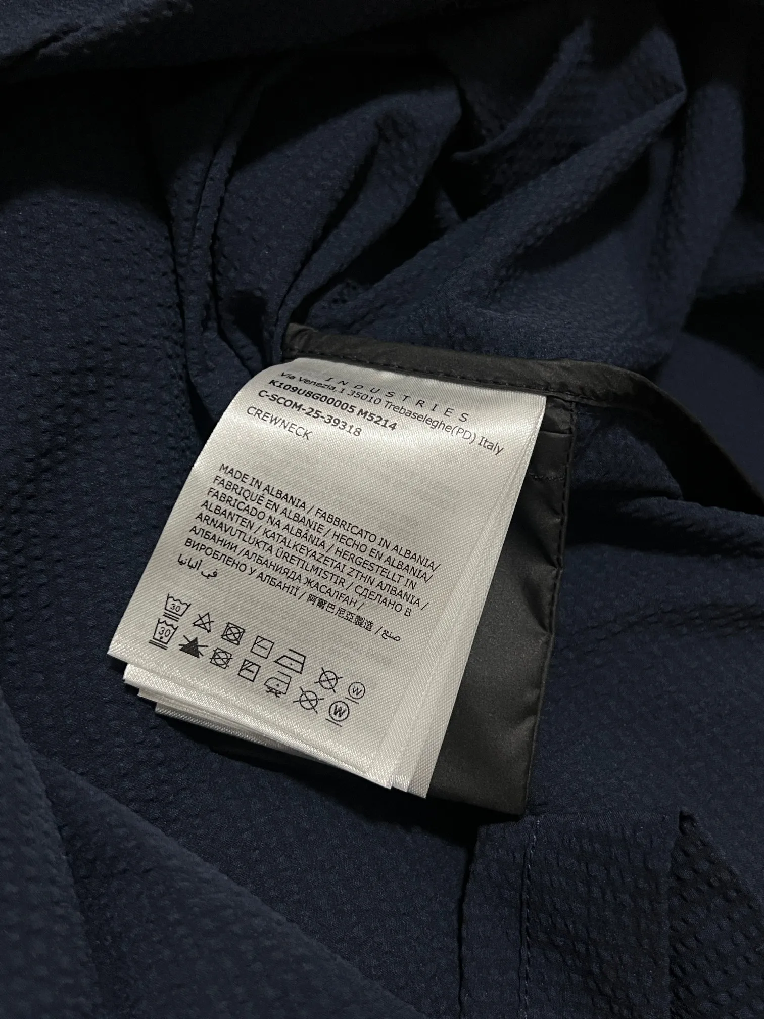 P440 Moncler mask pocket armband zipper jacket 1/2/3/4