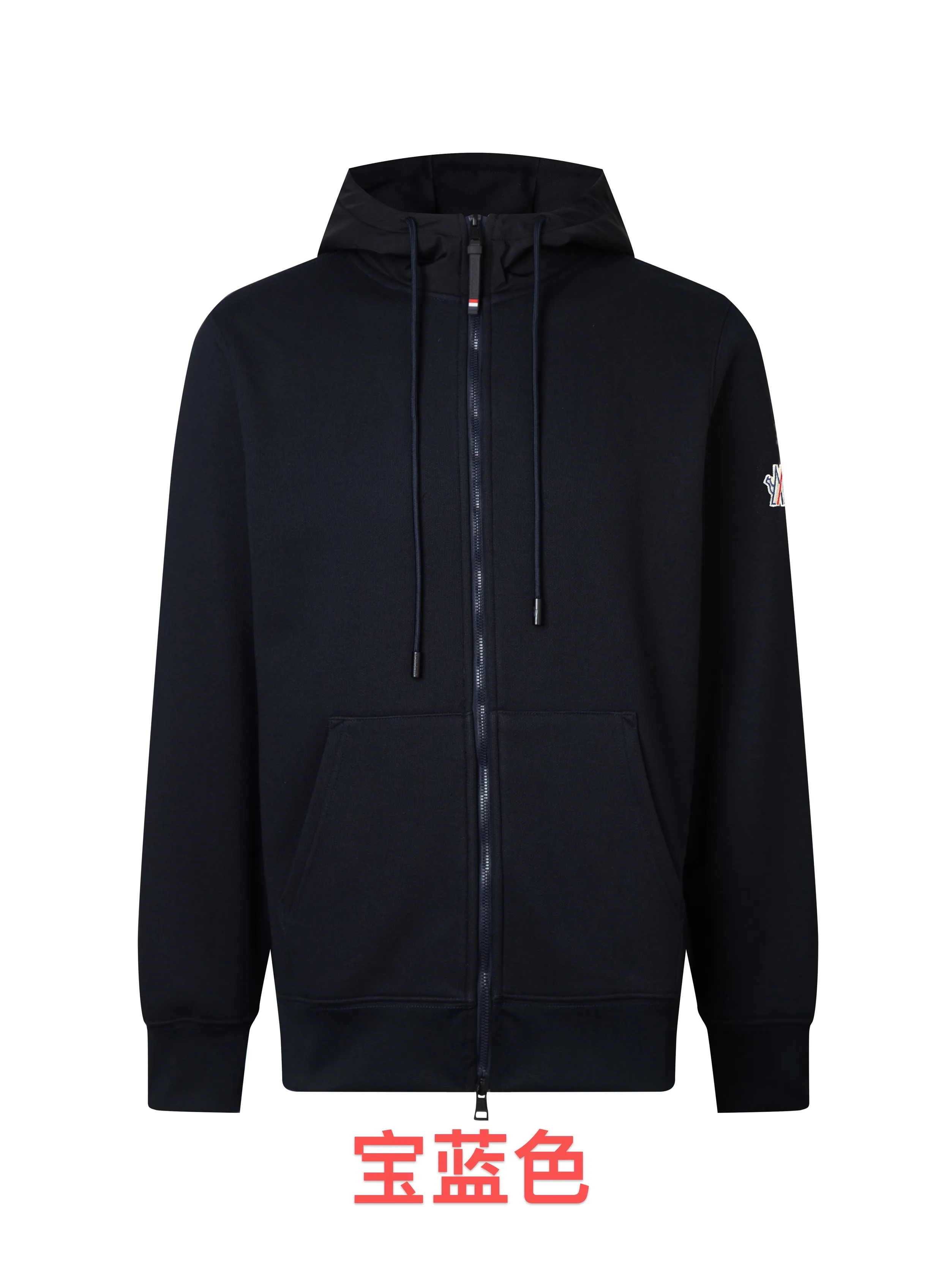 💰Coat 205, trousers 170, velvet style, popular recommendation for foreign trade orders - Moncler official website classic style, logo velvet and thickened casual jacket - Made of exclusive custom-made velvet and thickening, threaded in the same vat, custom-made accessories are complete, exclusive quality difference currency, welcome to compare -Color: black royal blue -Size: M L XL XXL