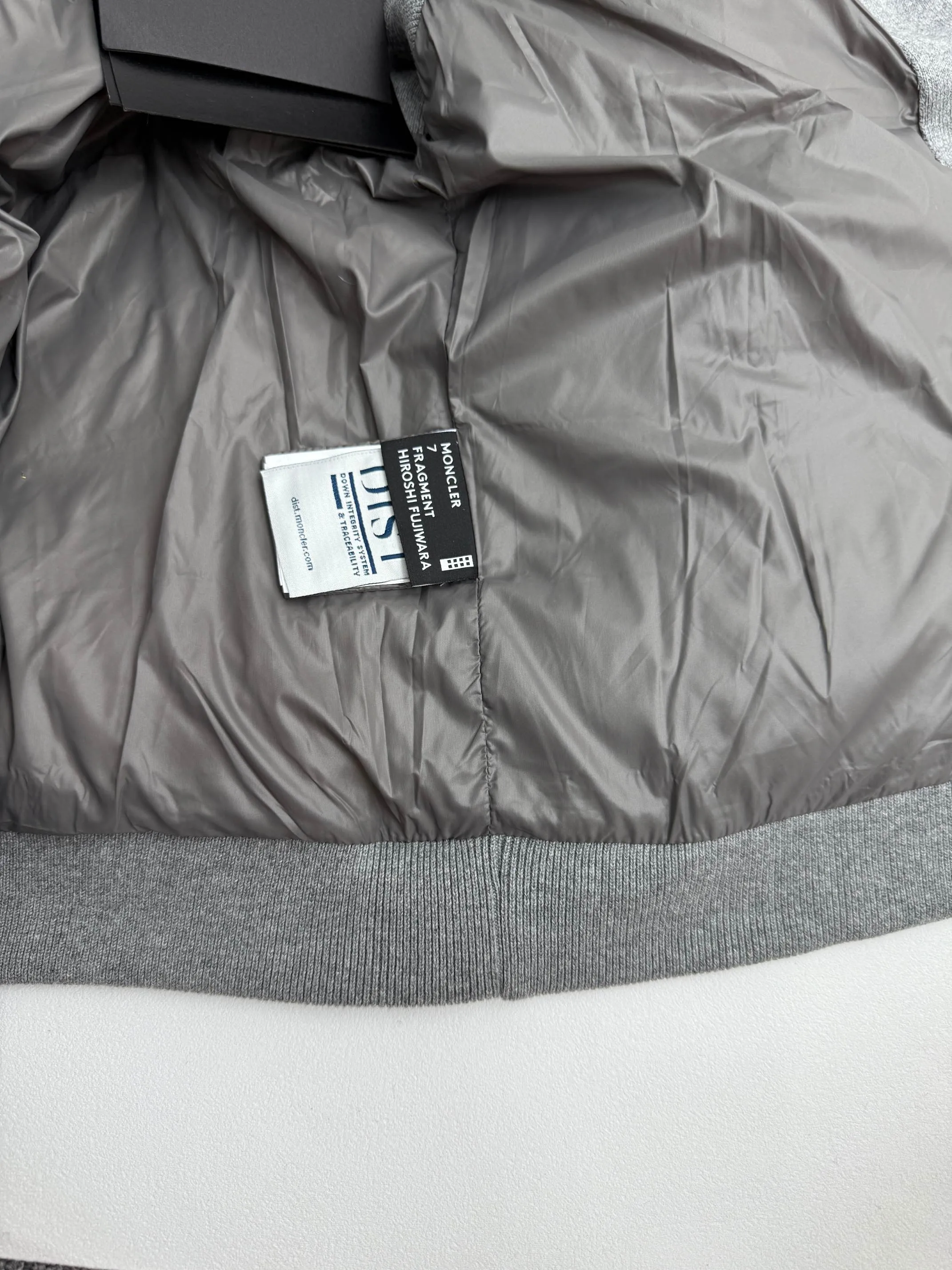 P810 Moncler×Fujiwara Hiroshi FRGNT joint style down vest S/M/L/XL