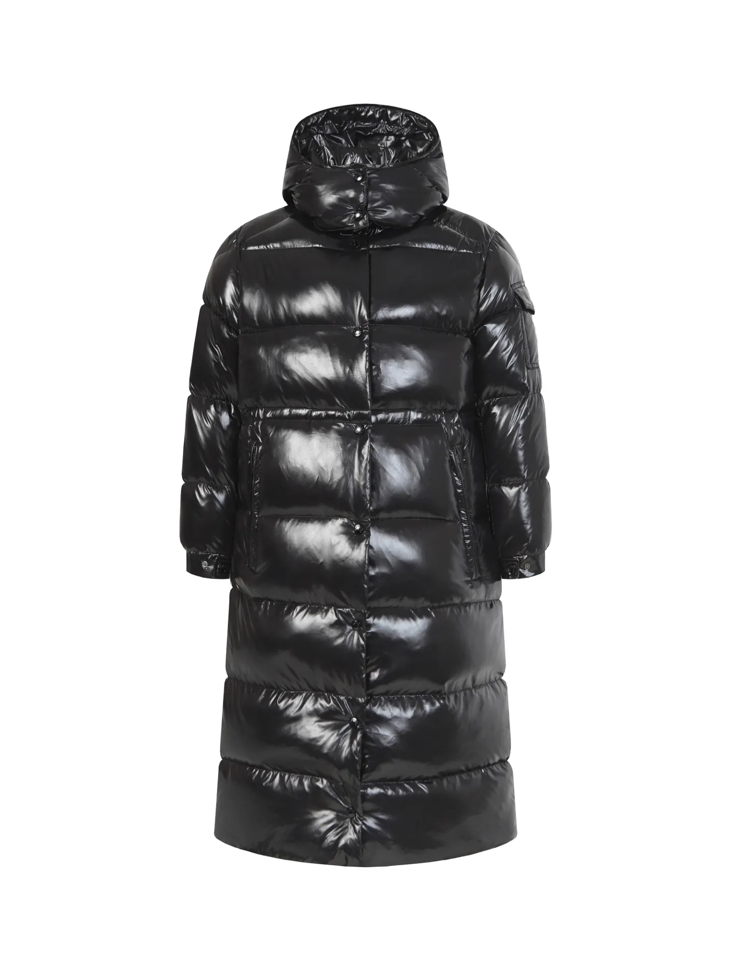 P860 MONCLER/Mongolian winter new women's long hooded counters are on sale at the same time🛒 Cavettaz long down adheres to the series' crisp graphic aesthetics and has square and rectangular quilting. It is made of lacquered nylon to highlight the brand's continuous efforts to reduce environmental impact. The down filling capacity is more than 400g🥳Thick and high fluffy Color: black white Code number: 1/2/3/4