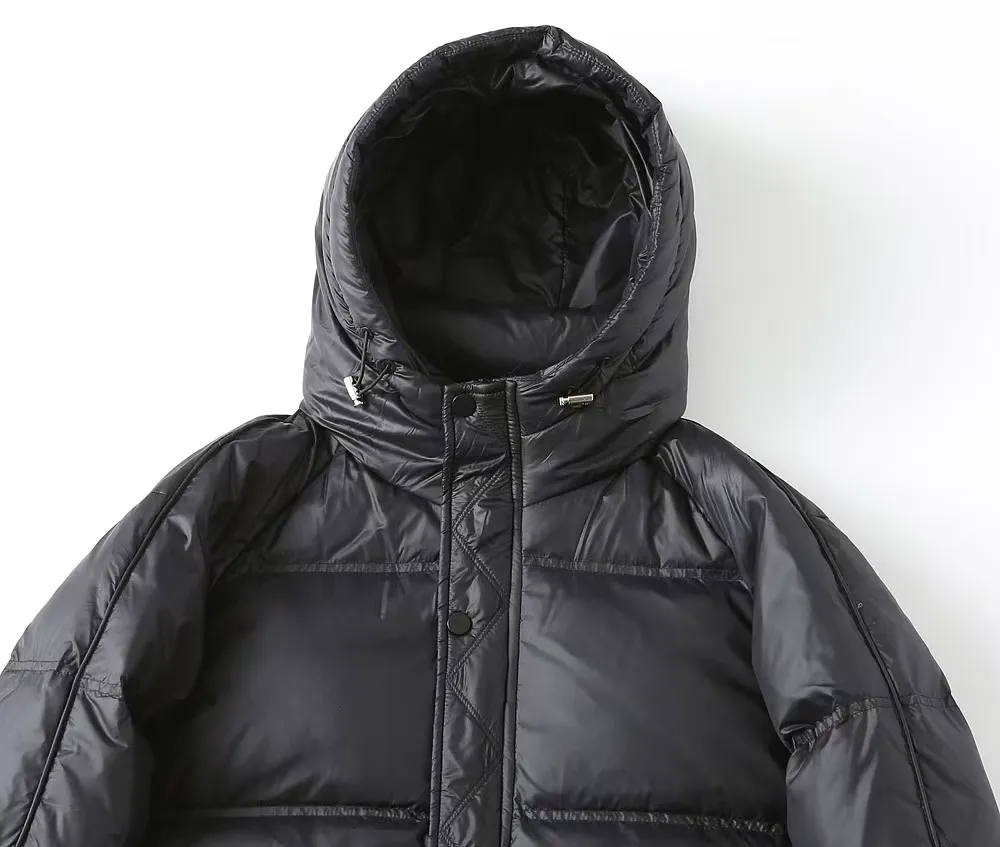 P840 MONCLER/Mask "Official website's same classic double patchwork embroidered small label splicing pocket" Hooded down jacket - Fabric: National standard 90 white duck down jacket, made of polyester fiber fabric. Comfortable and warm, perfect appearance, good bulk recovery after compression, heat-containing warmth, complete three standards, original fabric, official same style, different from ordinary version on the market - Color: black - Size: M L XL XXL XXL XXXL - Purchase the original mold and create it with a full set of customized accessories. Details determine success or failure.  - Accessories: The original accessories are complete with one to one and three standards, os off-shoulder version, same style for men and women, official website quality - no gender distinction, same style for men and women