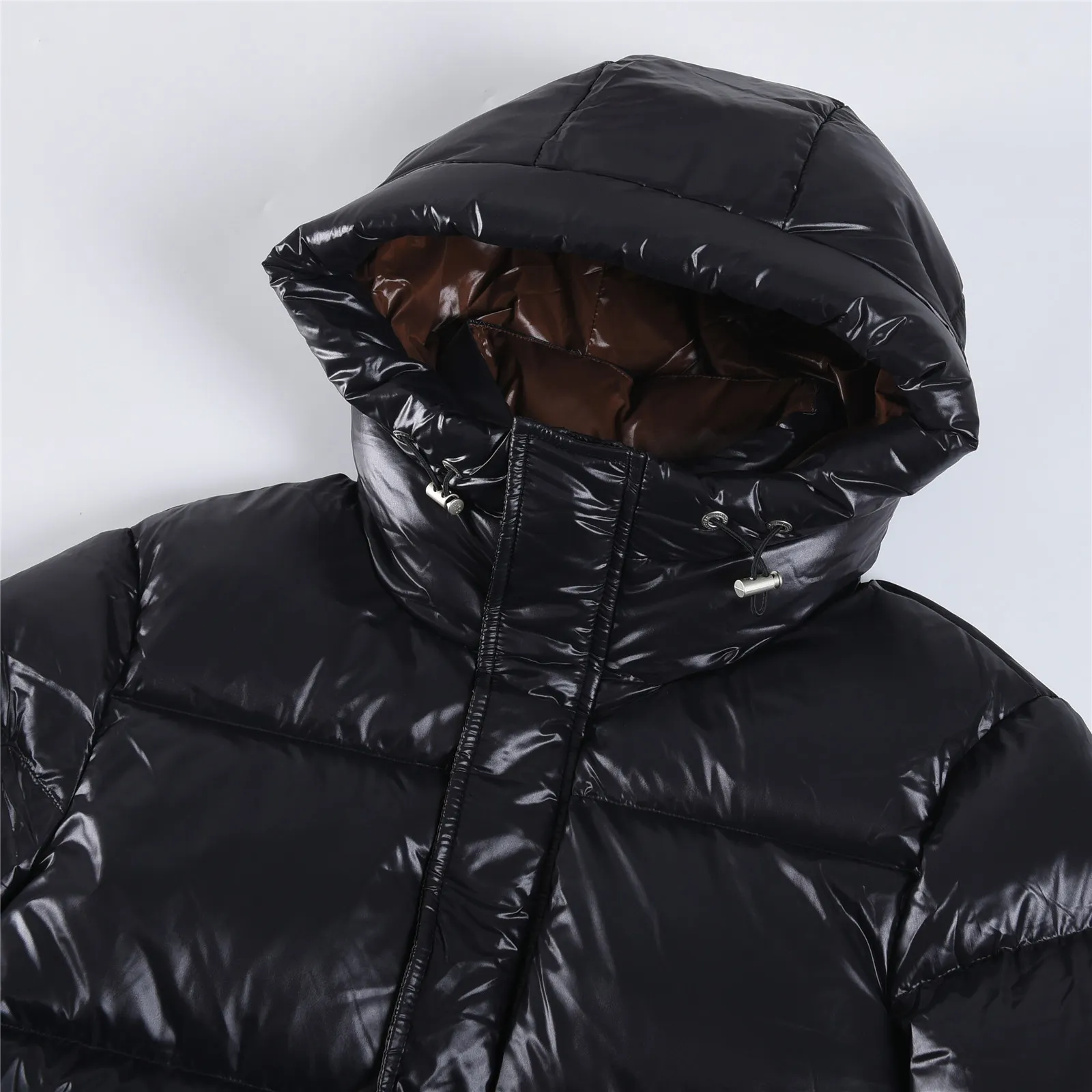 P1500 𝑴𝒐𝒏𝒄𝒍𝒆𝒓｜Moncler/Moncler 25𝒔𝒔 Parana autumn and winter new large-label hooded jacket, light luxury fashion star classic upgraded down jacket for men and women #T58# 𝑺𝒊𝒛𝒆：𝟭# 𝟮# 𝟯# 𝟰# 𝟱# Product color: black, brown