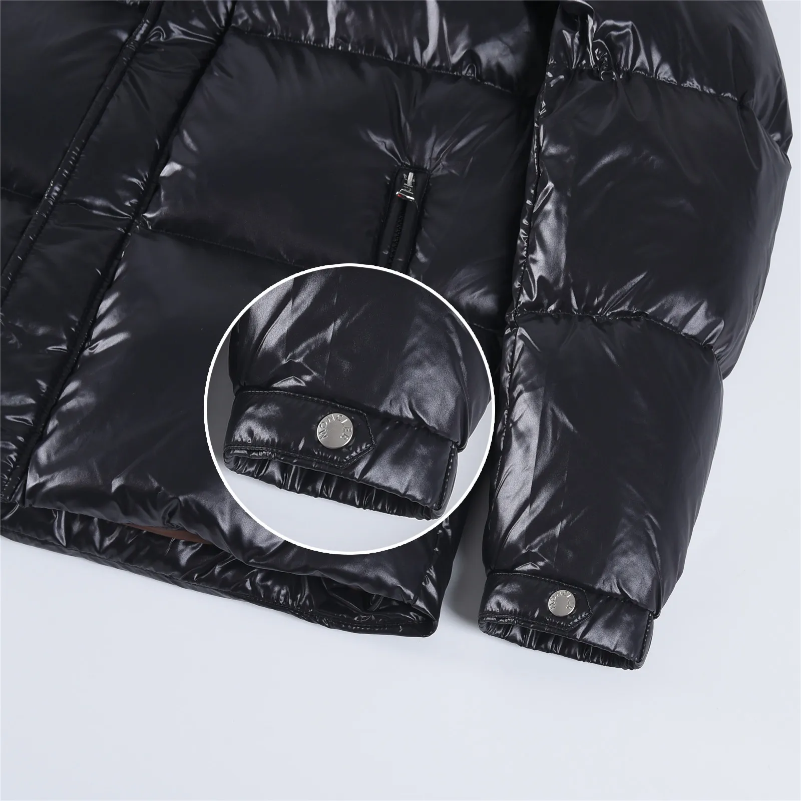 P1500 𝑴𝒐𝒏𝒄𝒍𝒆𝒓｜Moncler/Moncler 25𝒔𝒔 Parana autumn and winter new large-label hooded jacket, light luxury fashion star classic upgraded down jacket for men and women #T58# 𝑺𝒊𝒛𝒆：𝟭# 𝟮# 𝟯# 𝟰# 𝟱# Product color: black, brown