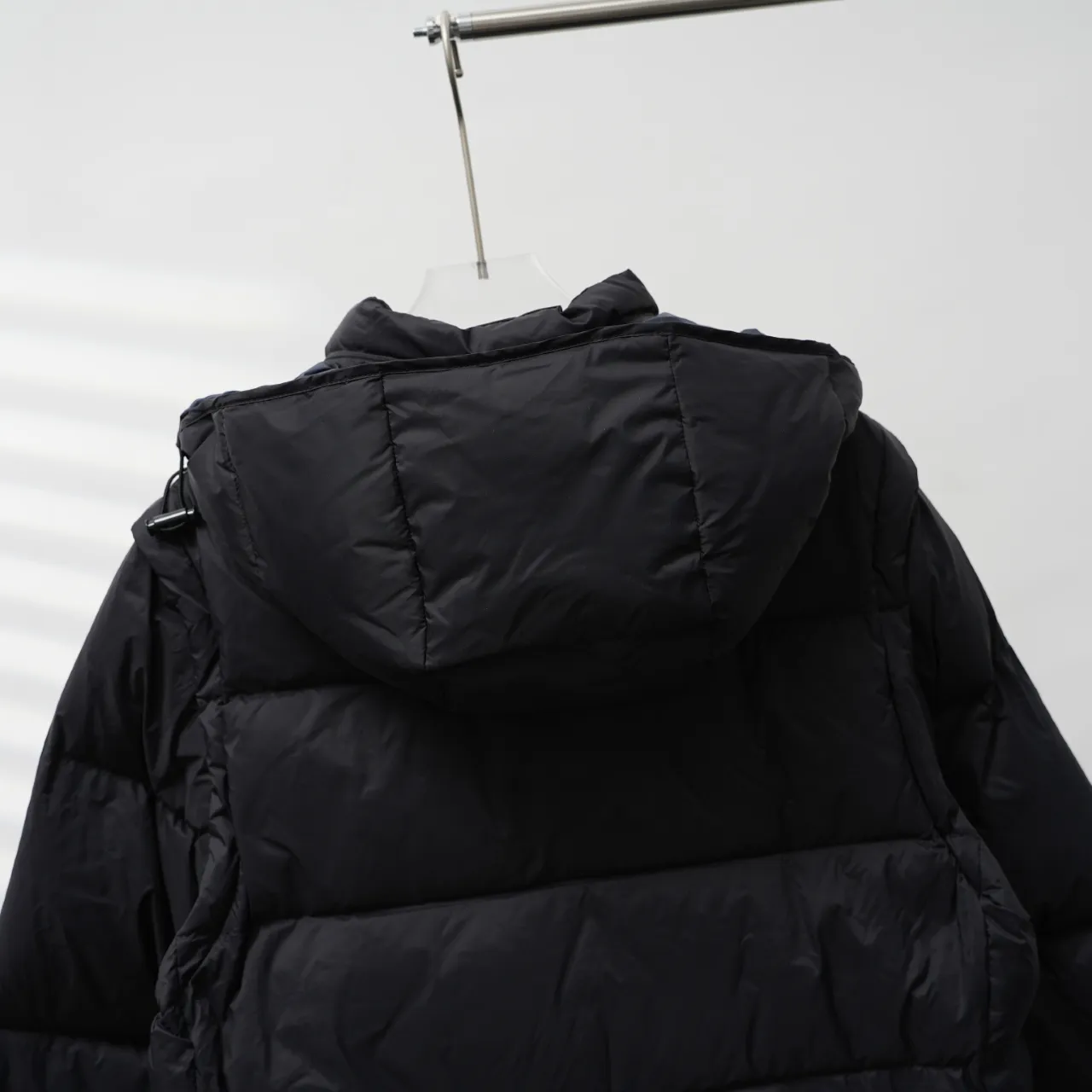 P820 ​​MONCLER丨Muzzled two-in-one detachable sleeves hooded down jacket (sleeves can be removed to make a vest to wear alone) Color: dark blue Size: 1-5