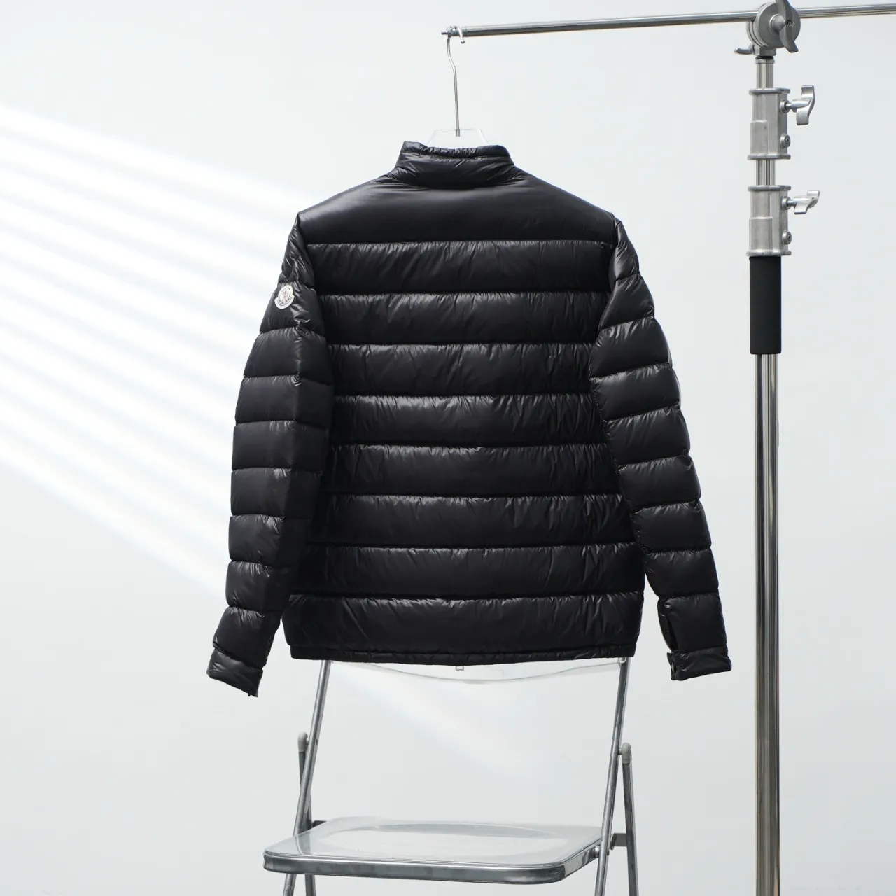 P900 MONCLER | Mengkou 06 thin couple stand collar down jacket Color: Black Size: 1-7