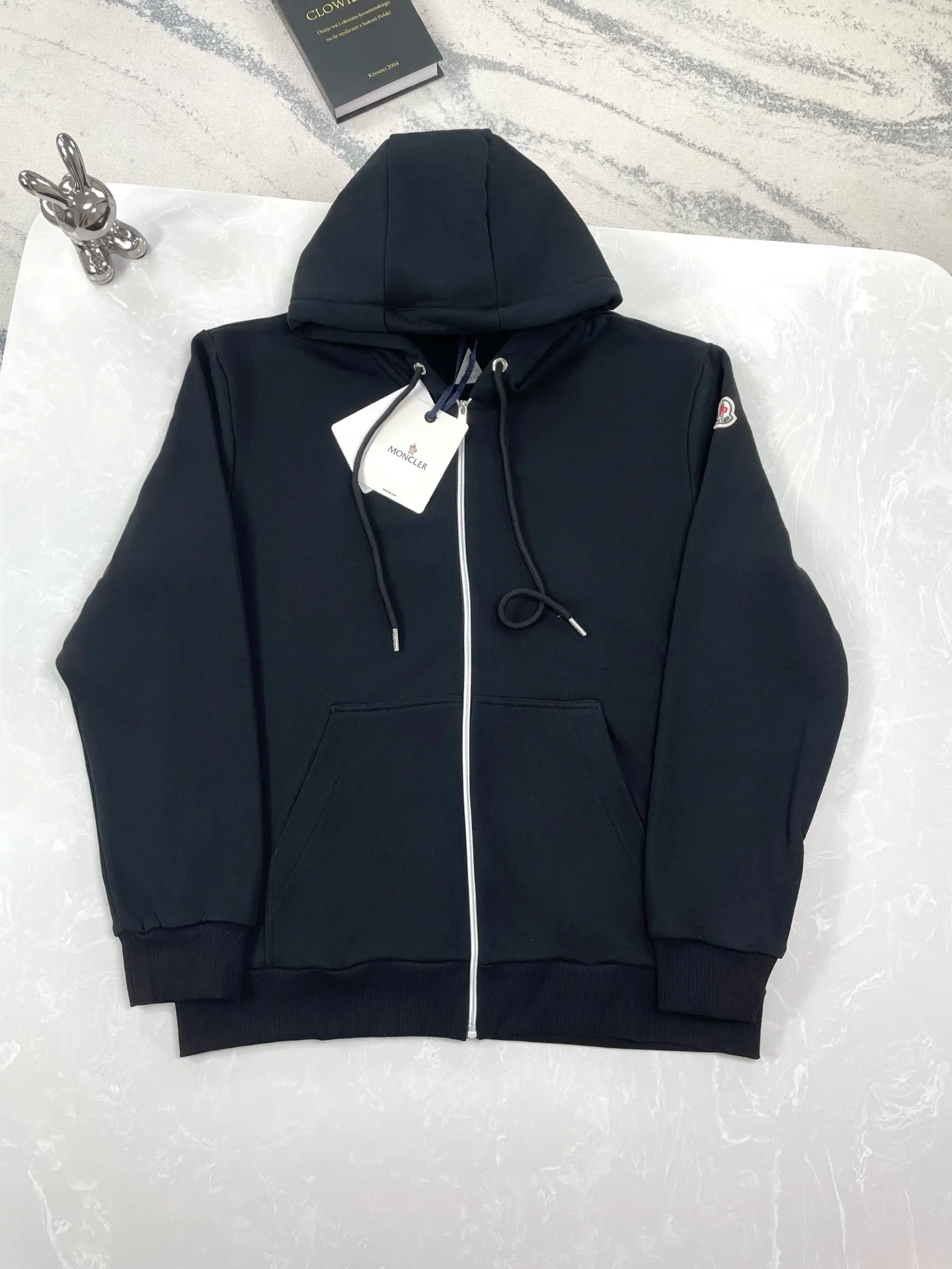 P270 (high version) Moncler-Mask-25ss new printed hooded sweatshirt Size:XS-L