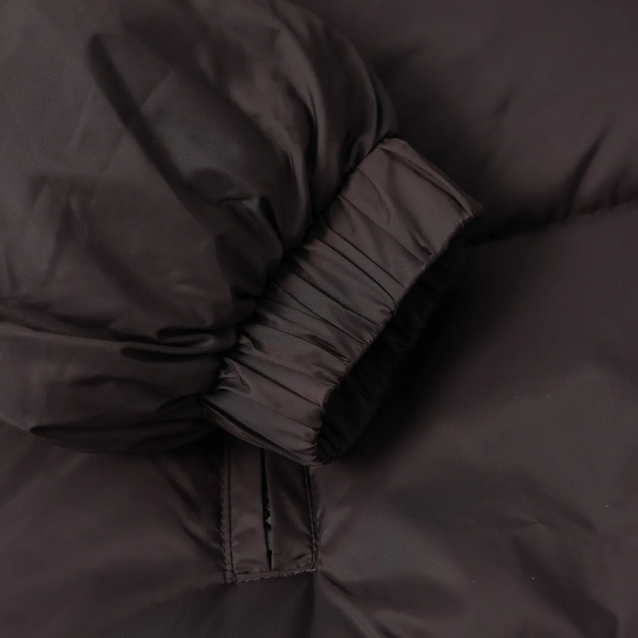 P820 ​​MONCLER丨Muzzled two-in-one detachable sleeves hooded down jacket (sleeves can be removed to make a vest to wear alone) Color: dark brown Size: 1-5