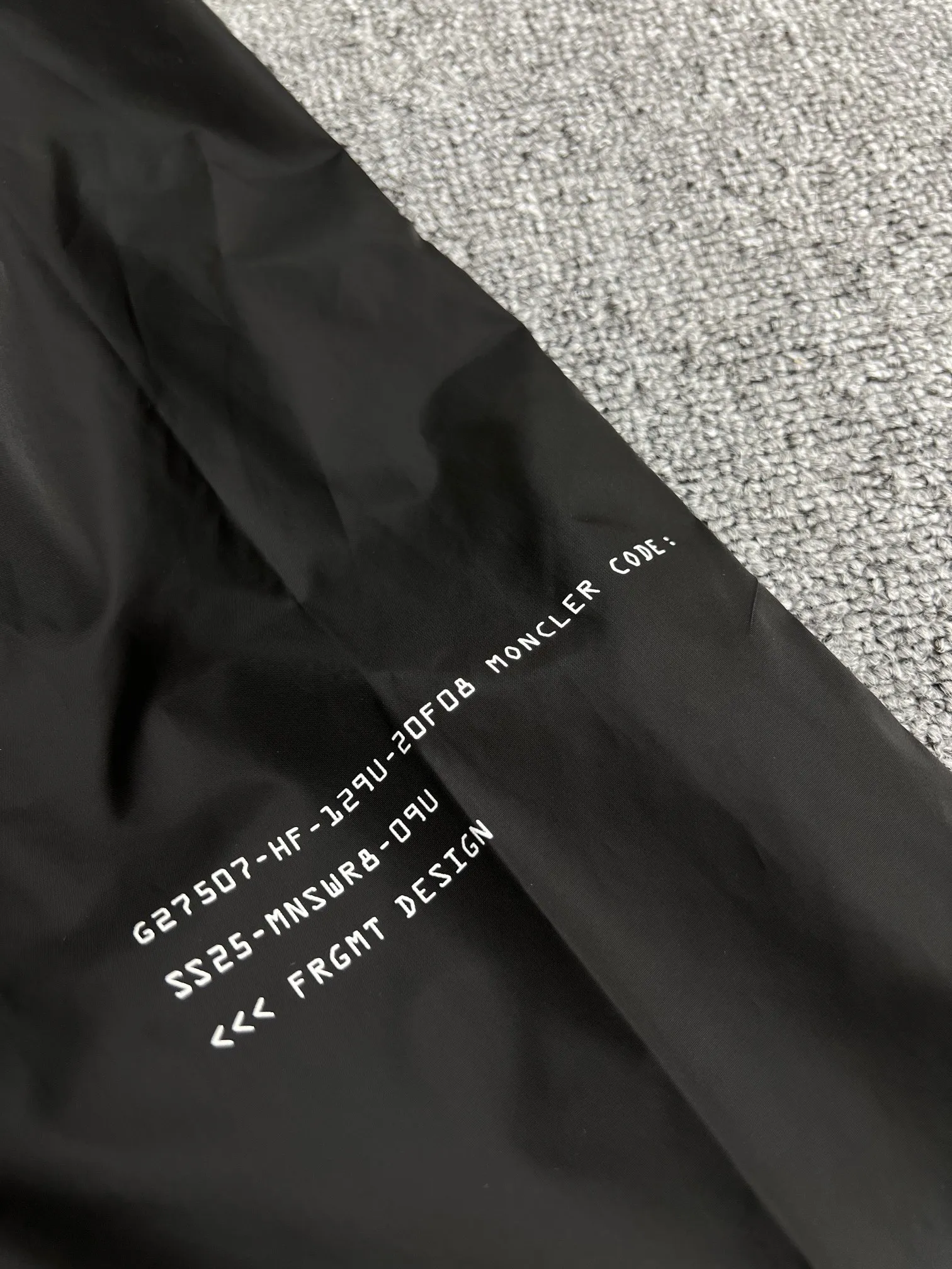 P520 Moncler Hiroshi Fujiwara co-branded flight jacket 1/2/3/4