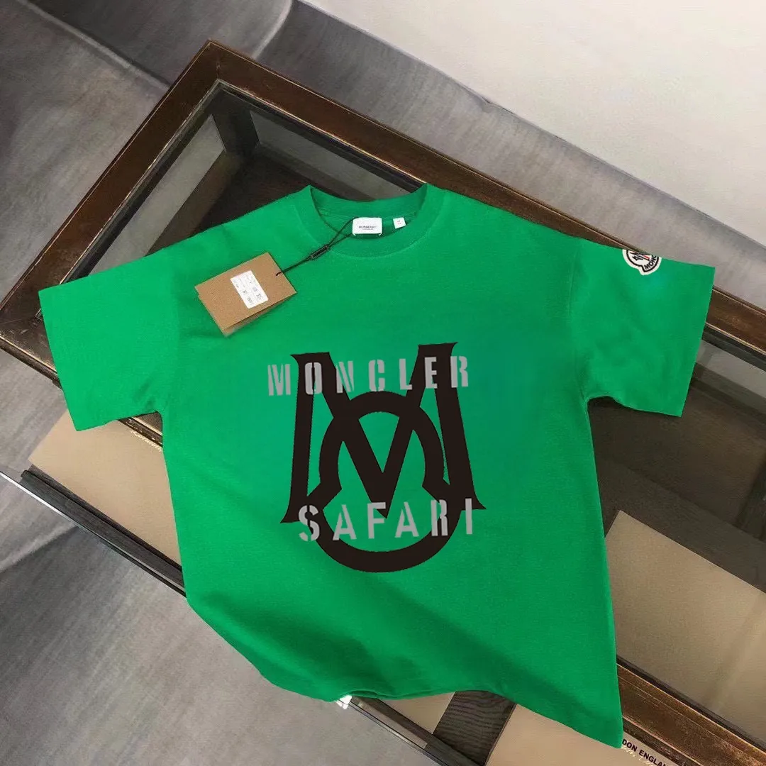 P140 Brand [MONCLER] (Good News for Fat People) original men's casual short-sleeved T-shirt, new product for spring and summer 2025, customized top-notch logo craftsmanship on the chest, matched with the entire details, quality and tailoring design are first-class, customized imported mercerized cotton fabric! Full of style, the color scheme is light and versatile. M-5XL (wear up to 220 pounds)