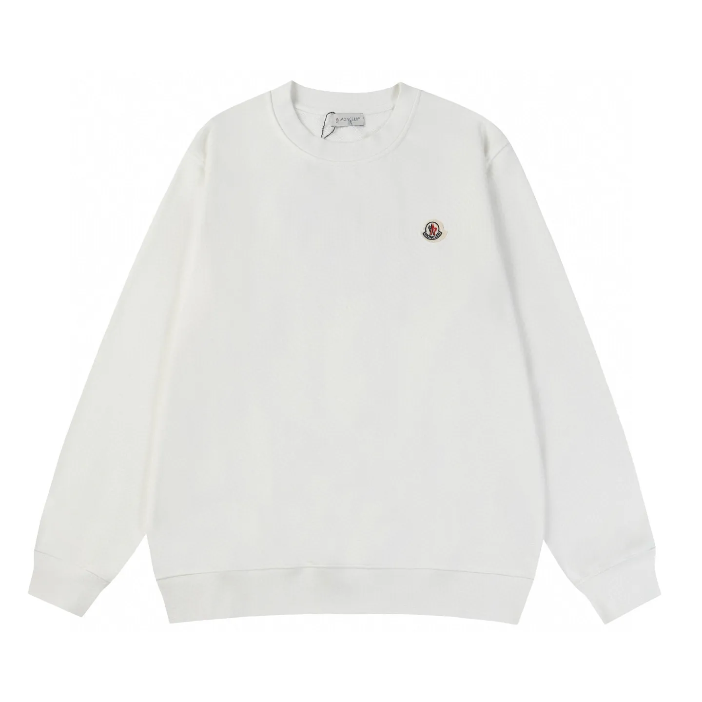 P194 Style No.: 850 〈MONCLER〉Basic Meng Mouth Round Neck Sweatshirt. The price of Meng Mouth Sweatshirt is actually quite advantageous. Those who have been to the counters should know that the price of Meng Mouth sweatshirt is not much cheaper than Gucci Burberry. It is just relatively low-key and unwilling to hype. It is a picture that you want to buy or not. It has an arrogant existence... ✅460g 100% pure cotton wool fabric OS version is too large ✅Combined with the original high weight double yarn thread ✅Correct three-needle and five-thread craftsmanship chain edge Color: Black White Royal Blue Sky Blue Size S M L