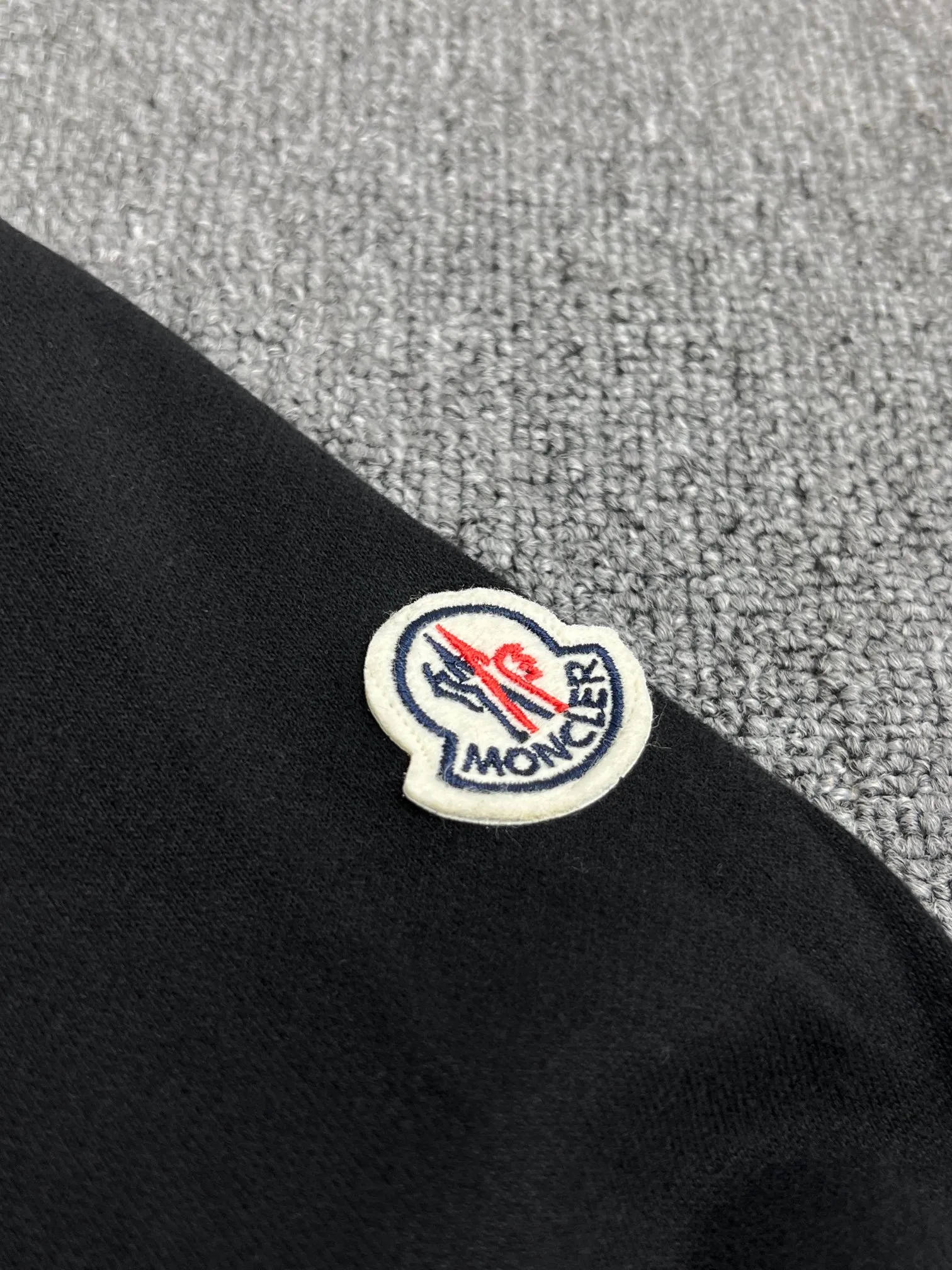 P380 Moncler masked letter embroidered armband sweatshirt S/M/L/XL