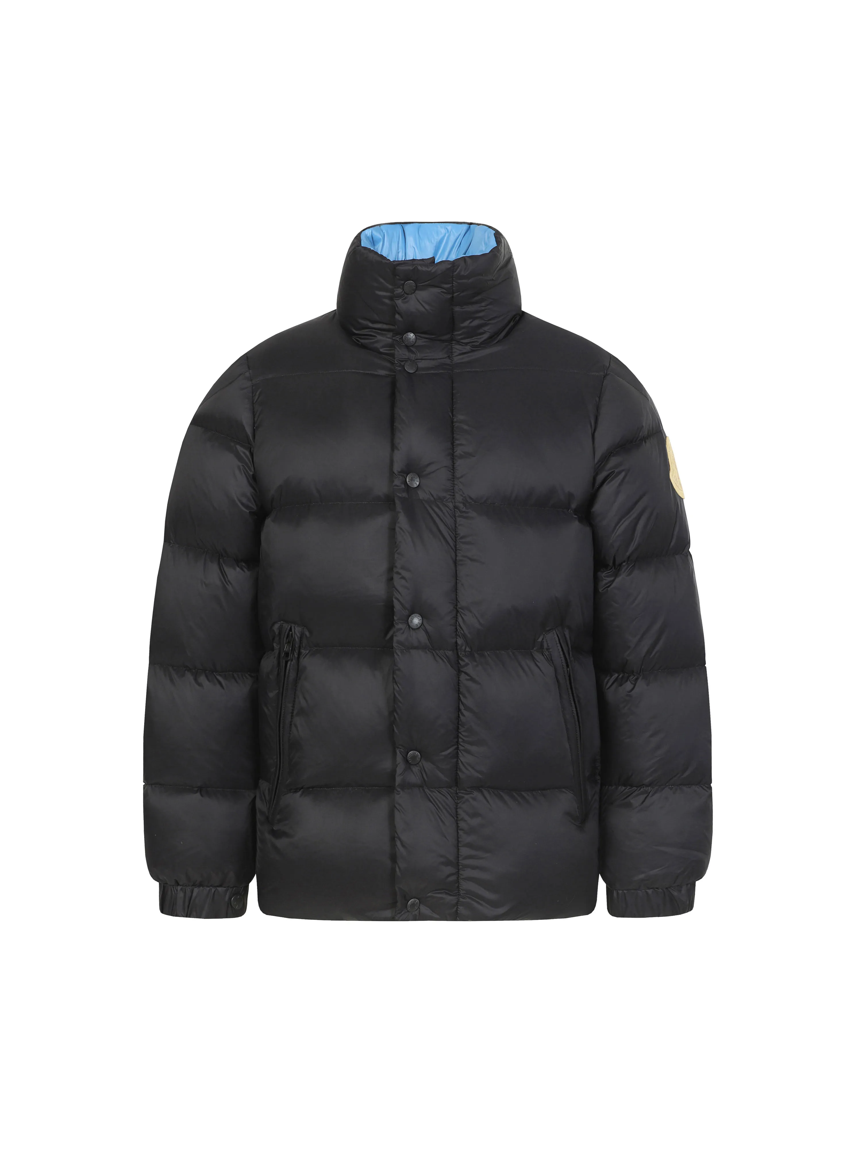 P860 MONCLER/Mask 1952 Green Fat Man Long-sleeved Down Jacket Muzzled DERVOX limited color matching 1952 co-branded men's goose down stand-up collar thickened buns can be made into couple models 95% European standard gooseneck down filling. Extremely full filling. 700+ fill power. The tag barcode model number corresponds to the official website. The tag has built-in NFC electronic induction anti-counterfeiting) Dervox down is made of lightweight nylon Made of laqué fabric, it's comfortable and warm without being bulky. This short style features an internal shoulder strap that can be carried as a carry when the weather heats up, making it ideal for urban or alpine wear. Made in pop tones, it's finished with a bold logo patch. Details Made of lightweight nvlon laqué fabric Color: Black Blue/Black Green/Coffee Blue Size: 1/2/3/4/5