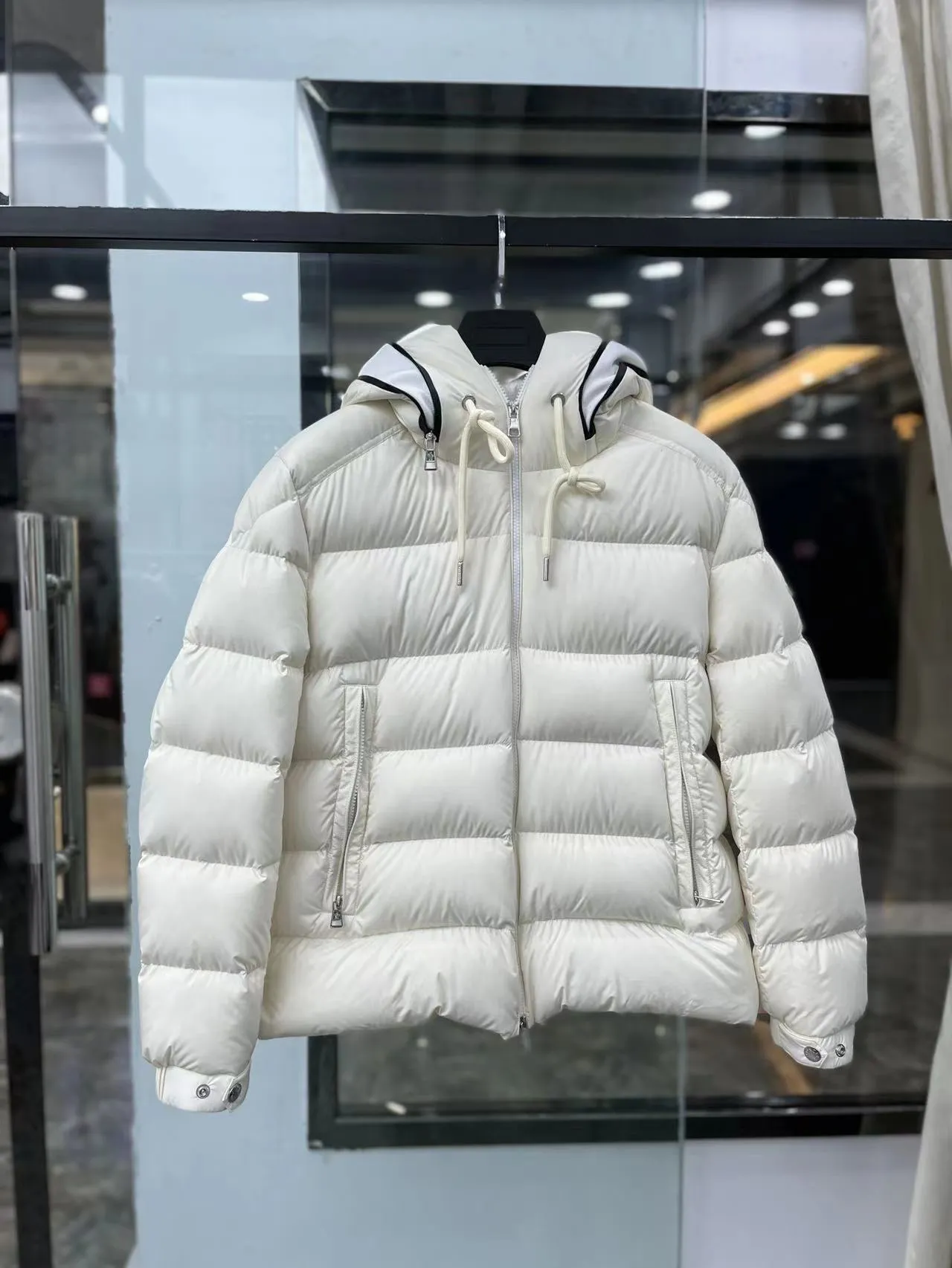 P880 🆕❤️2022🆕New Moncler Cardere short down jacket Color: Black White, Green Size: 12345