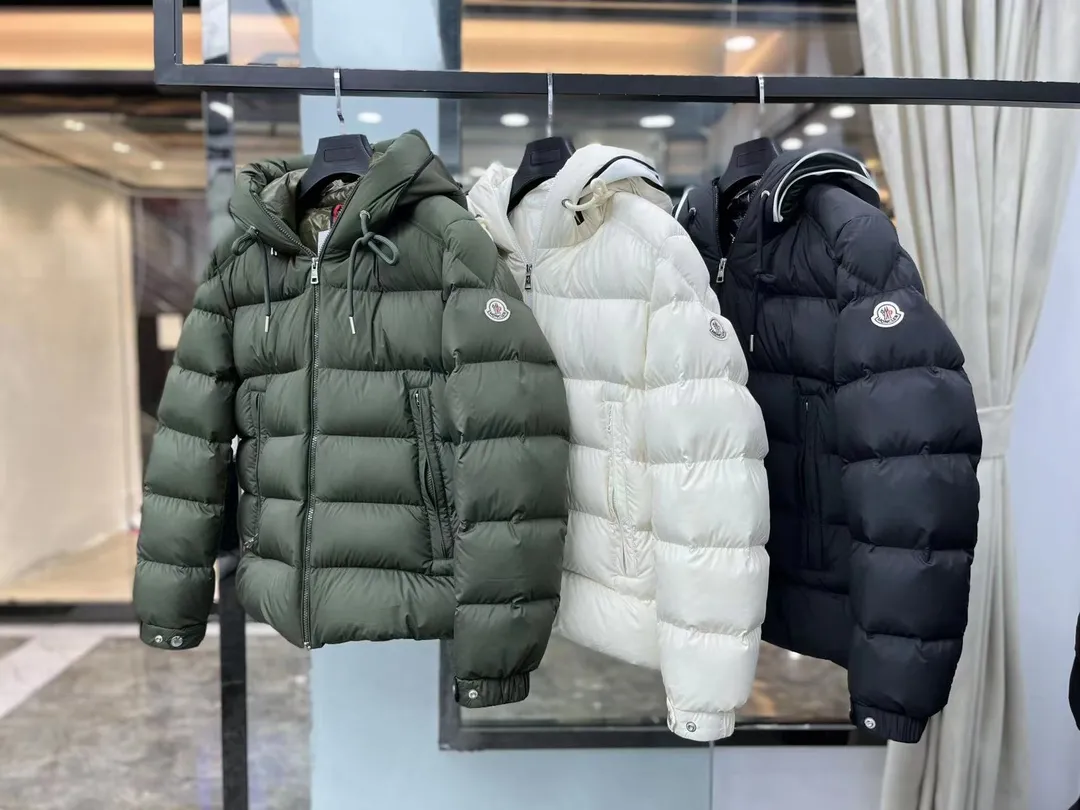 P880 🆕❤️2022🆕New Moncler Cardere short down jacket Color: Black White, Green Size: 12345