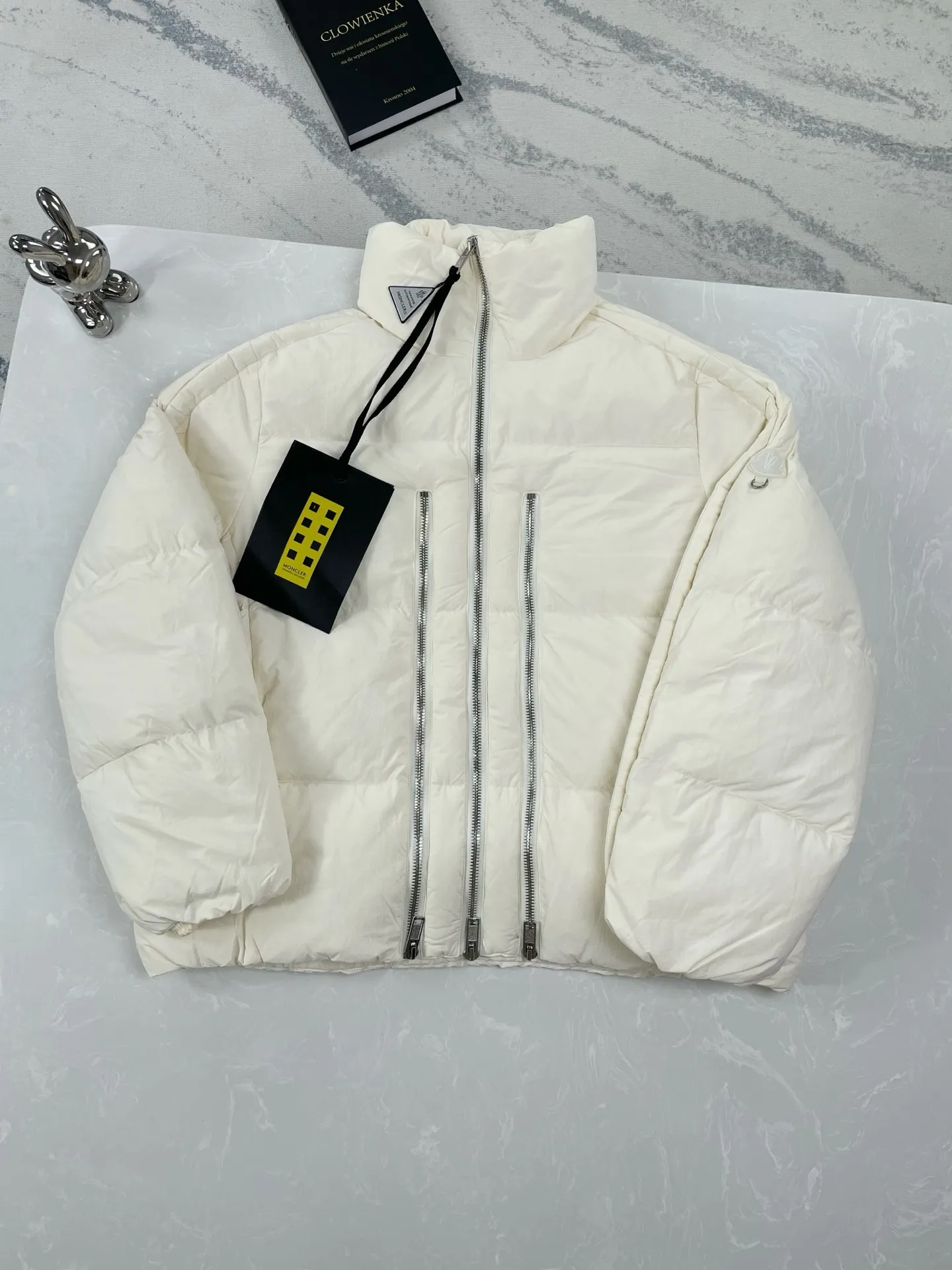 P1230 (high version) Moncler-Mask-25ssMONCLER GENIUS × Willow Smith joint model Double-ended zipper adjustable cuffs embroidered logo patch 90 down down jacket Size: 0 1 2 3 4