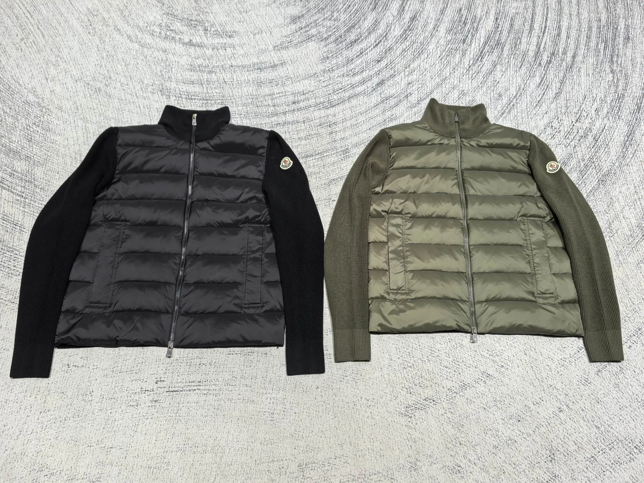 P700 173 new Moncler 2025 autumn and winter new men's padded wool zipper cardigan