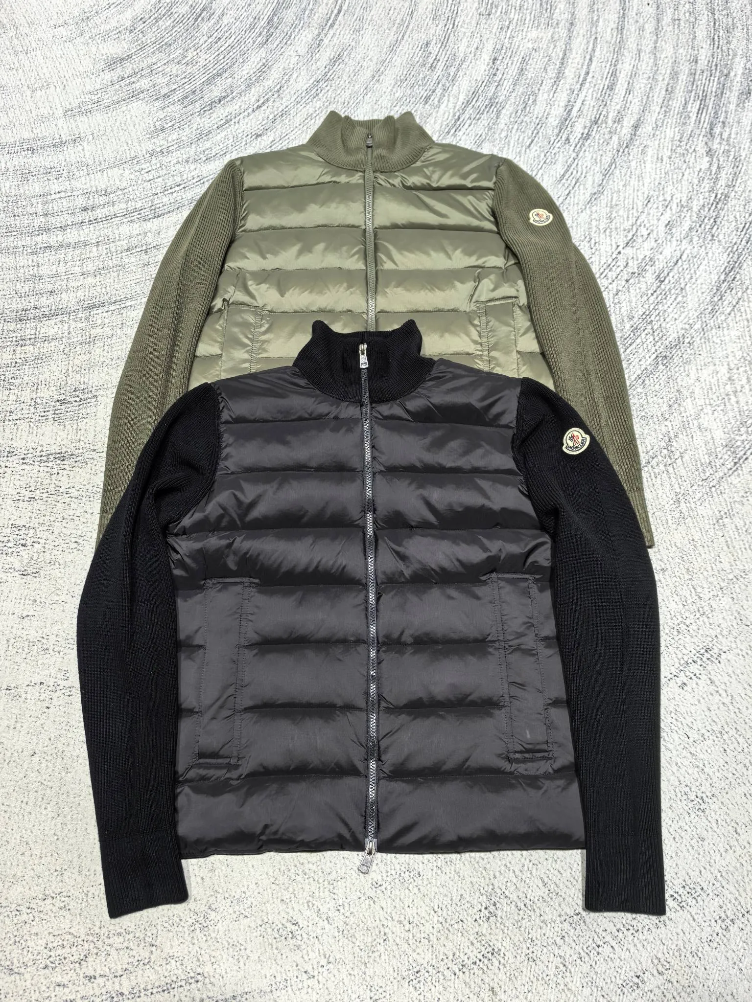 P700 173 new Moncler 2025 autumn and winter new men's padded wool zipper cardigan