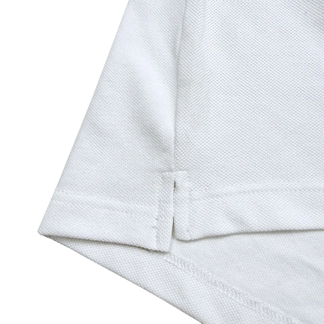 P220 Moncler pixel logo embroidered polo shirt, sizes XS-L