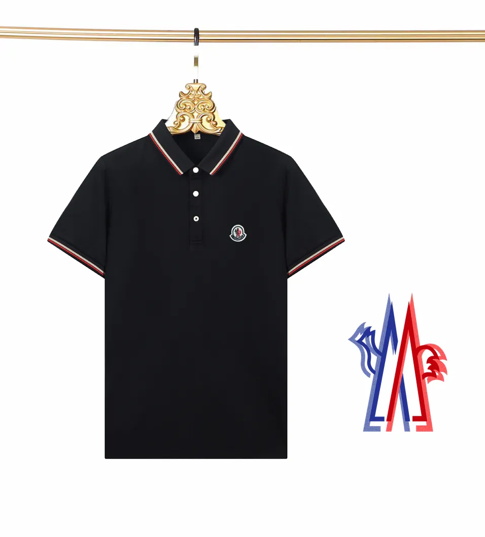 P200 (complete with three standards) - MONCLER Meng Mouth counters are launching new logo embroidered lapel POLO shirts at the same time - Made from the original ZP consistent customized Solona double pique fabric, threads are dyed in the same vat with zero color difference, exclusive quality difference currency, welcome to compare - Color: white black - Code number: M L XL XXL XXXL