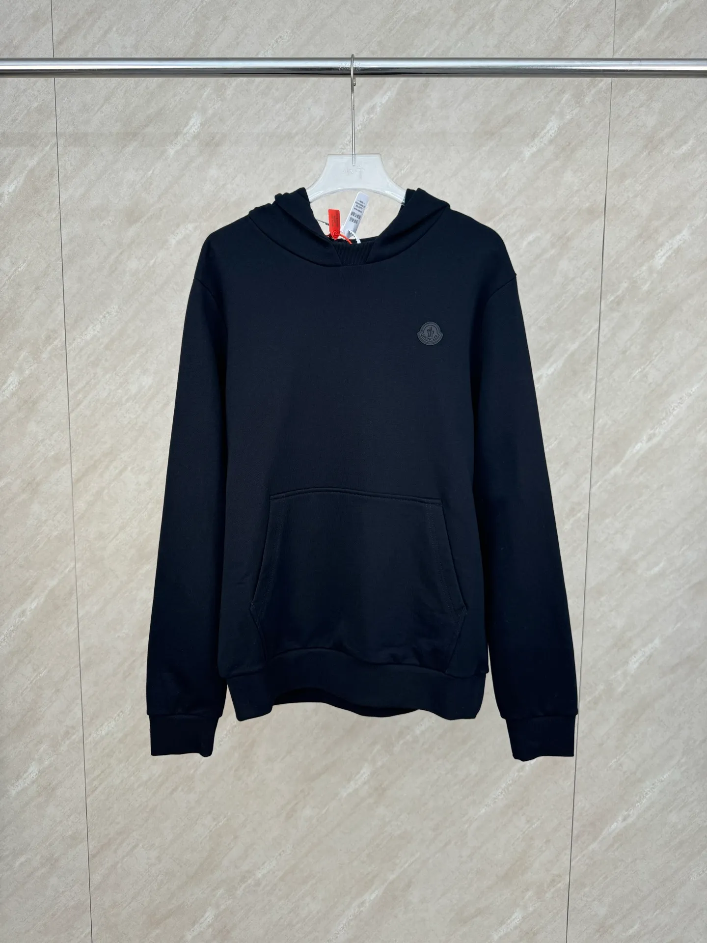 P470 MONCLER Hooded cotton sweatshirt with back logo SIZE S/M/L/XL